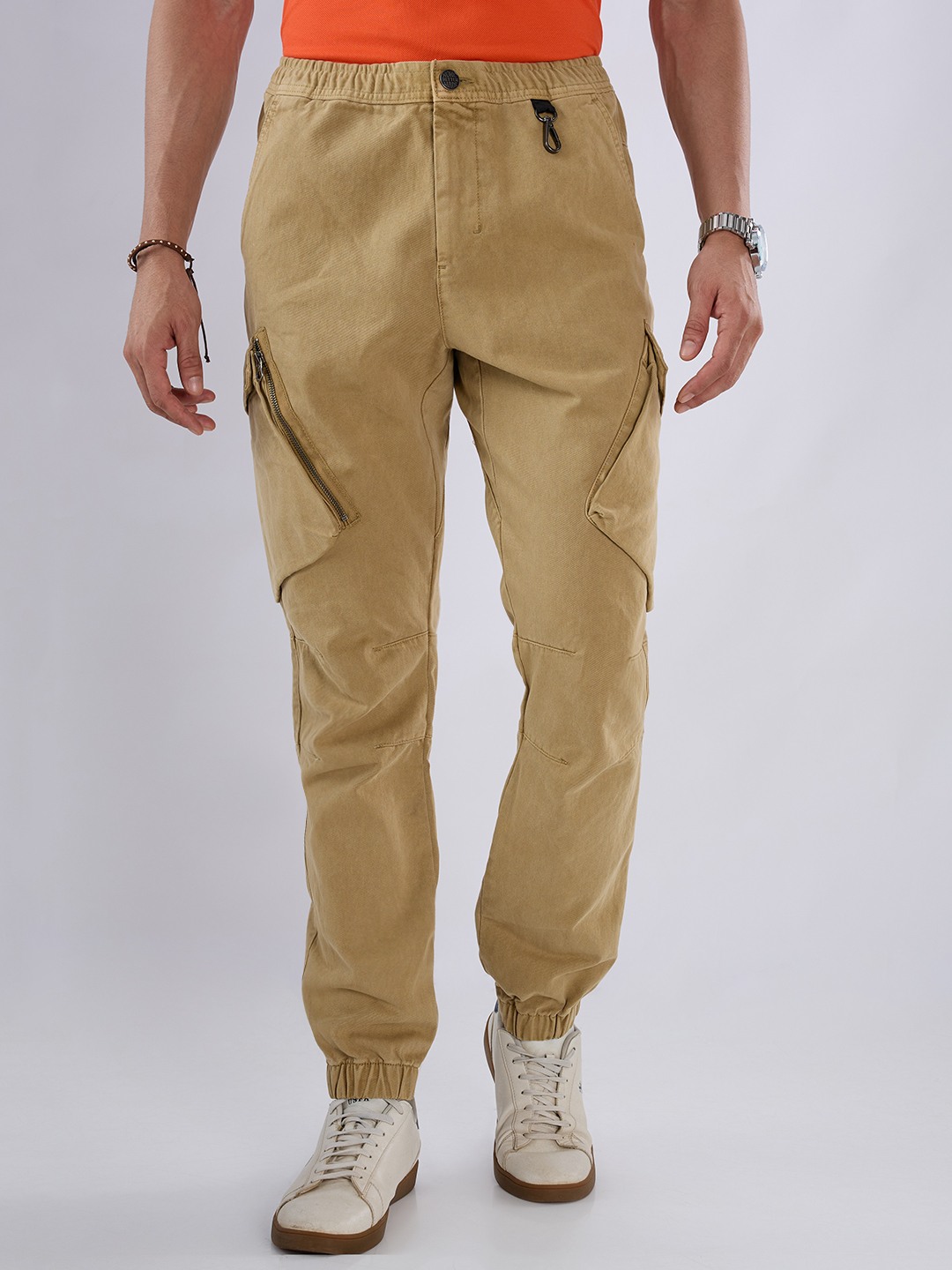 MILITAIRE ZIPPERED CARGO PANT