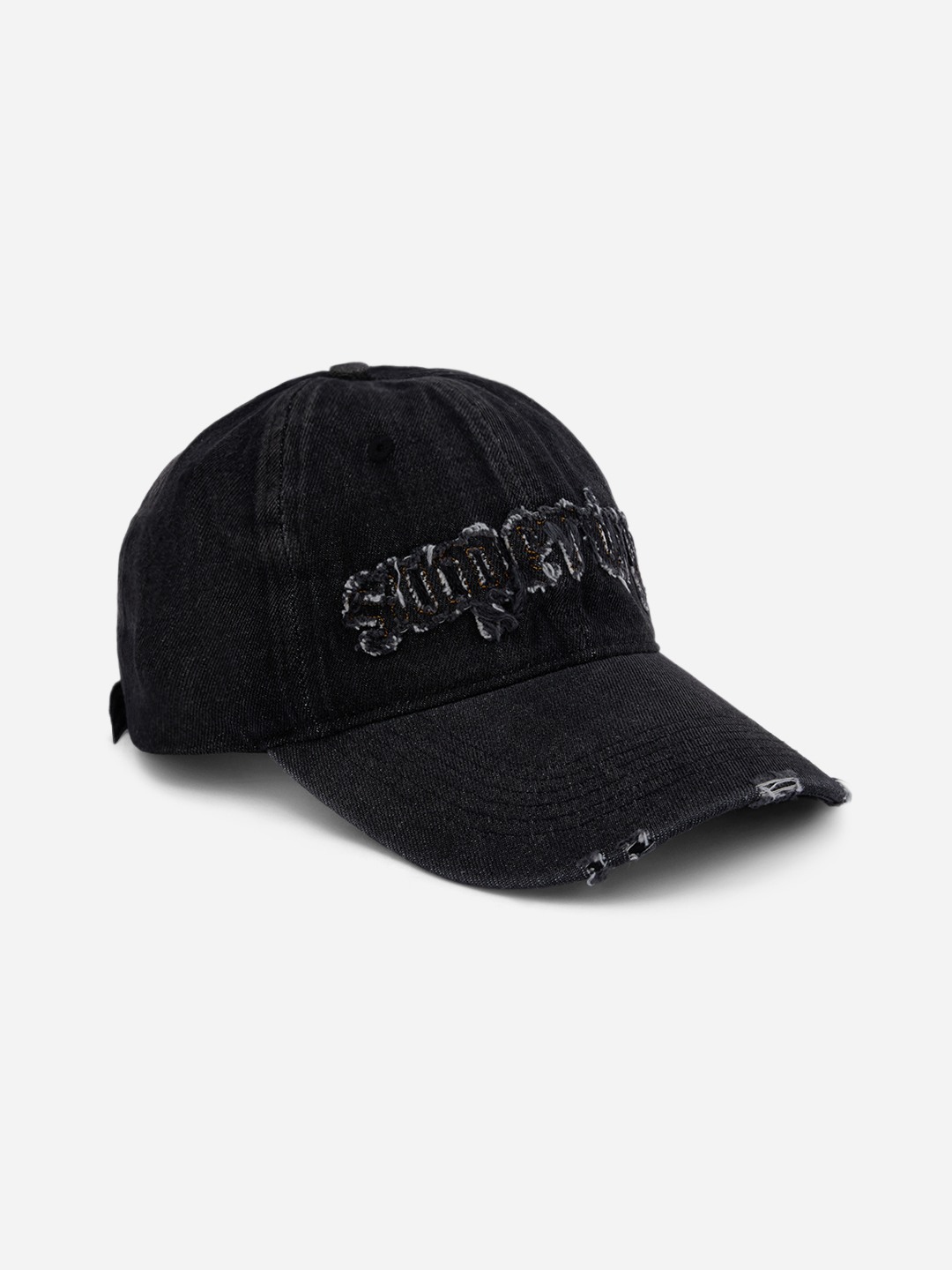 WASHED DENIM CAP