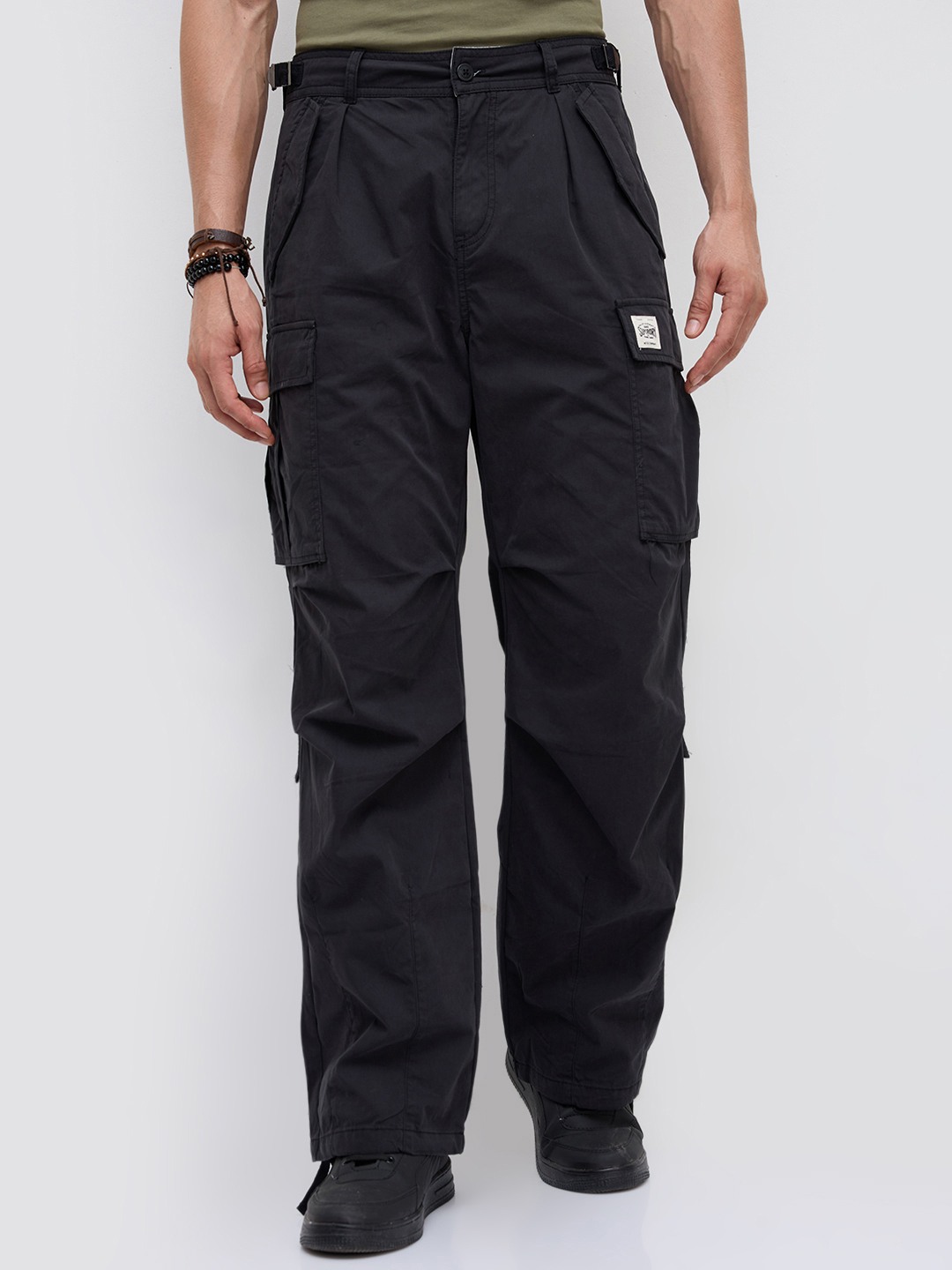 CARGO WIDE PARASUIT PANTS