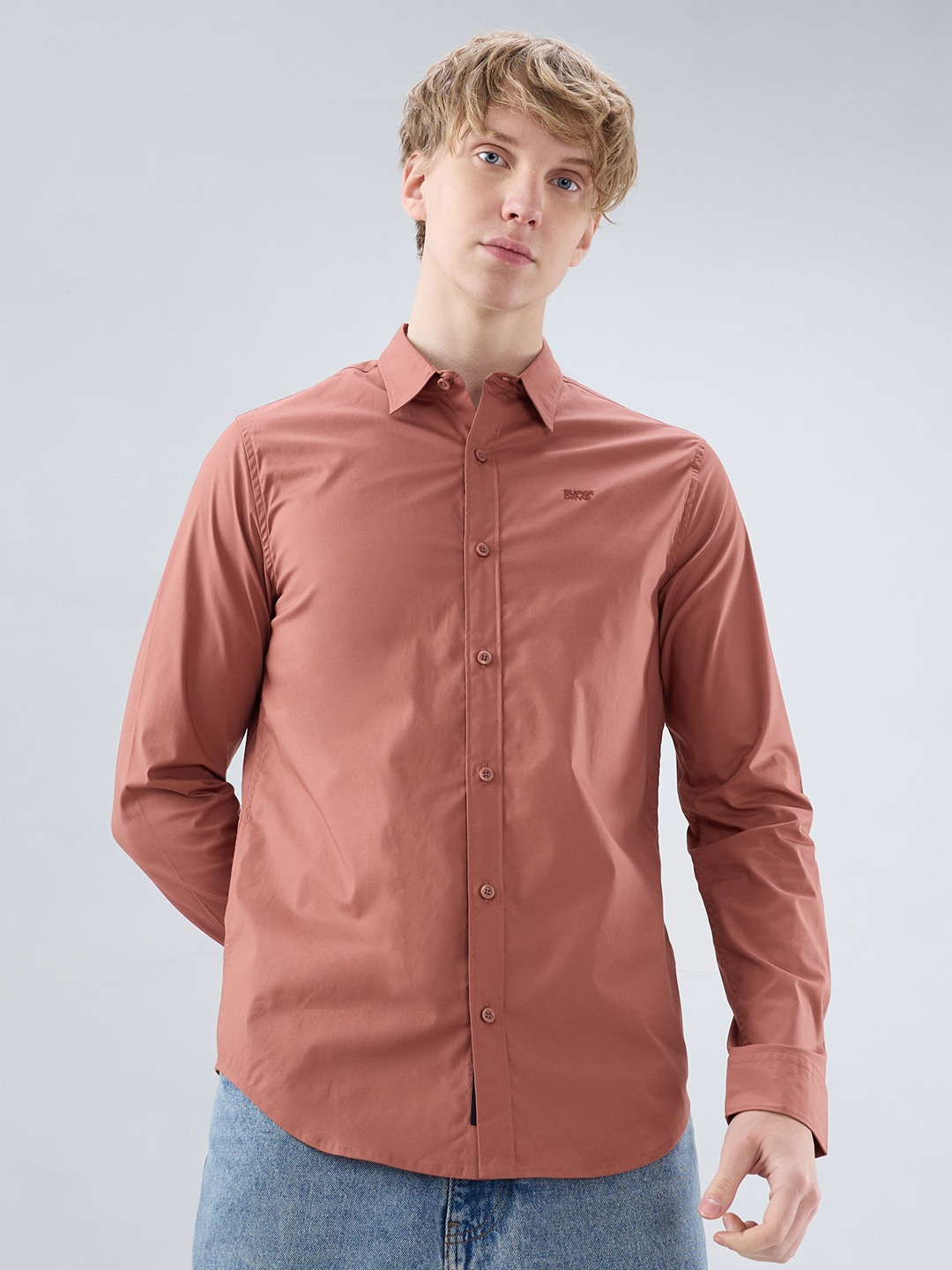 SD JPN EMBROIDERY POPLIN SHIRT