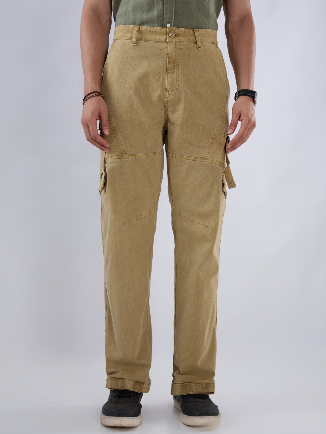 COMBAT WIDE TAPED CARGO PANT