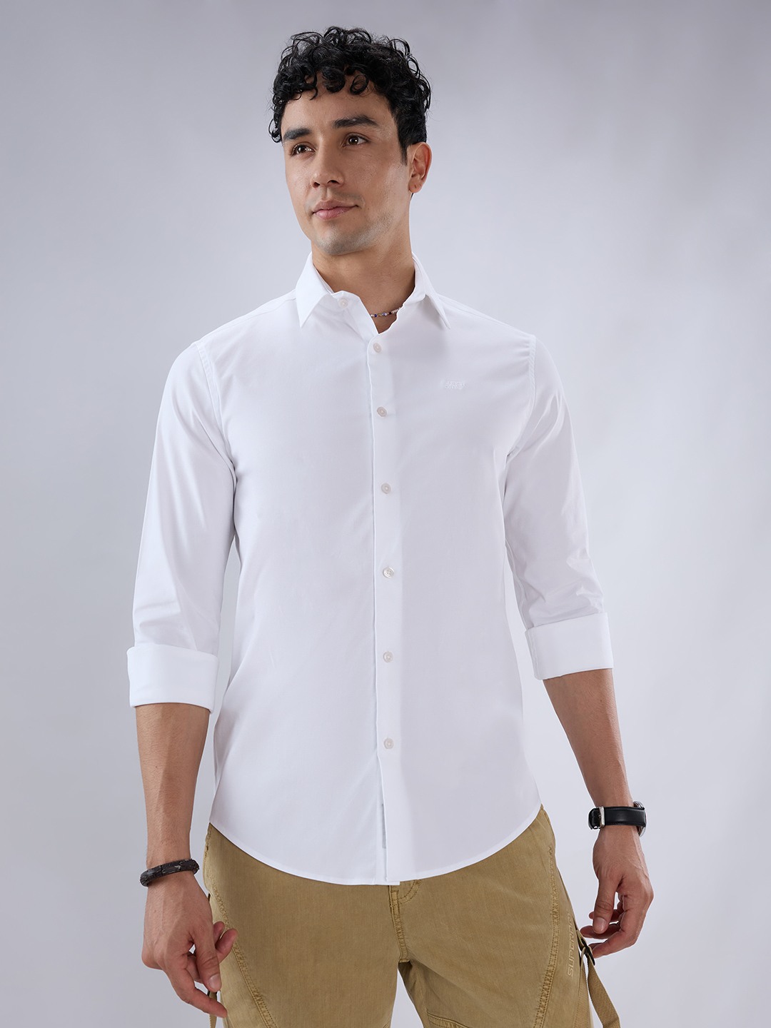 SD LUXE STRETCH POPLIN CLASSIC CORE SHIRT