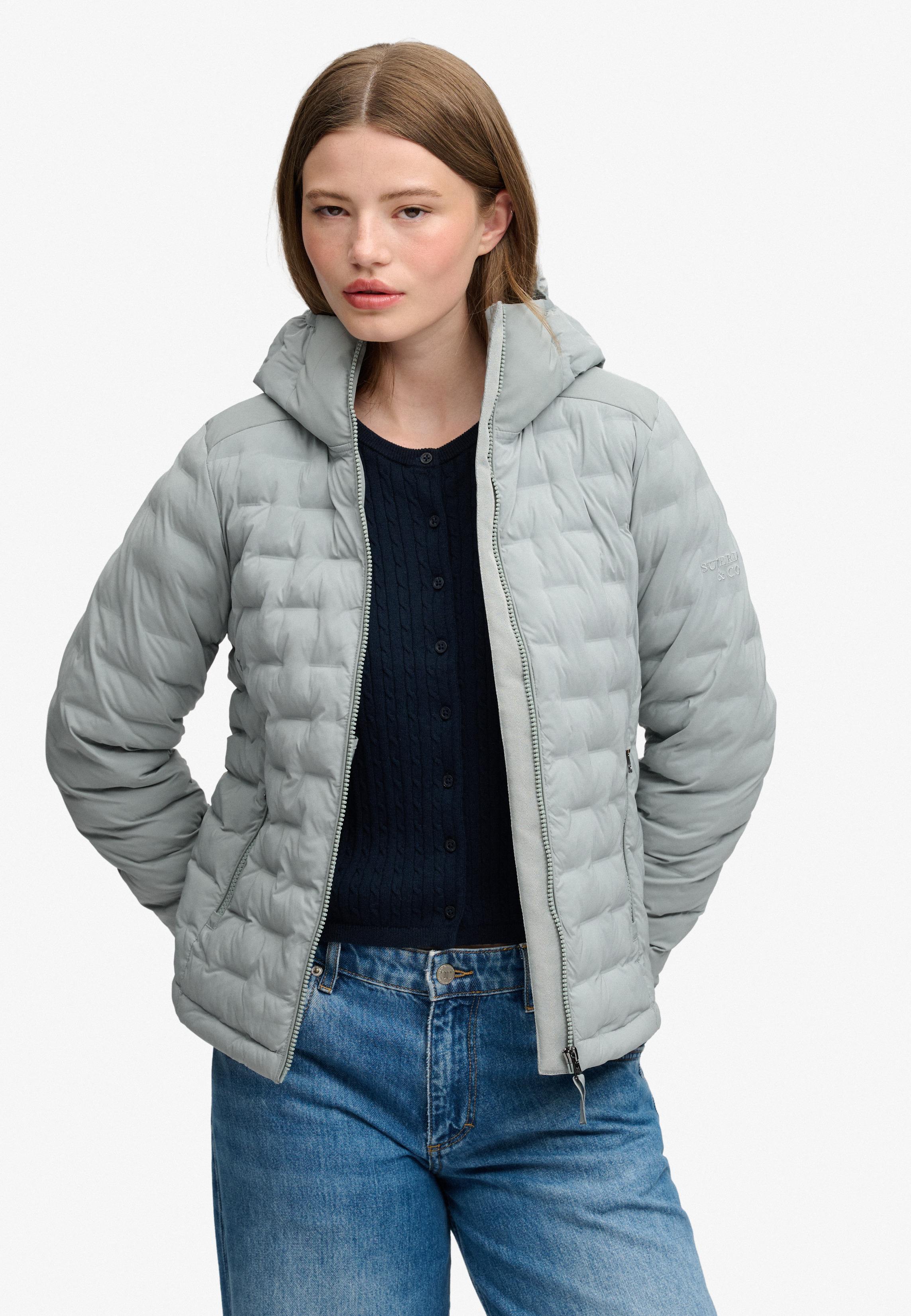 HOOD HEAT WELD PADDED JACKET