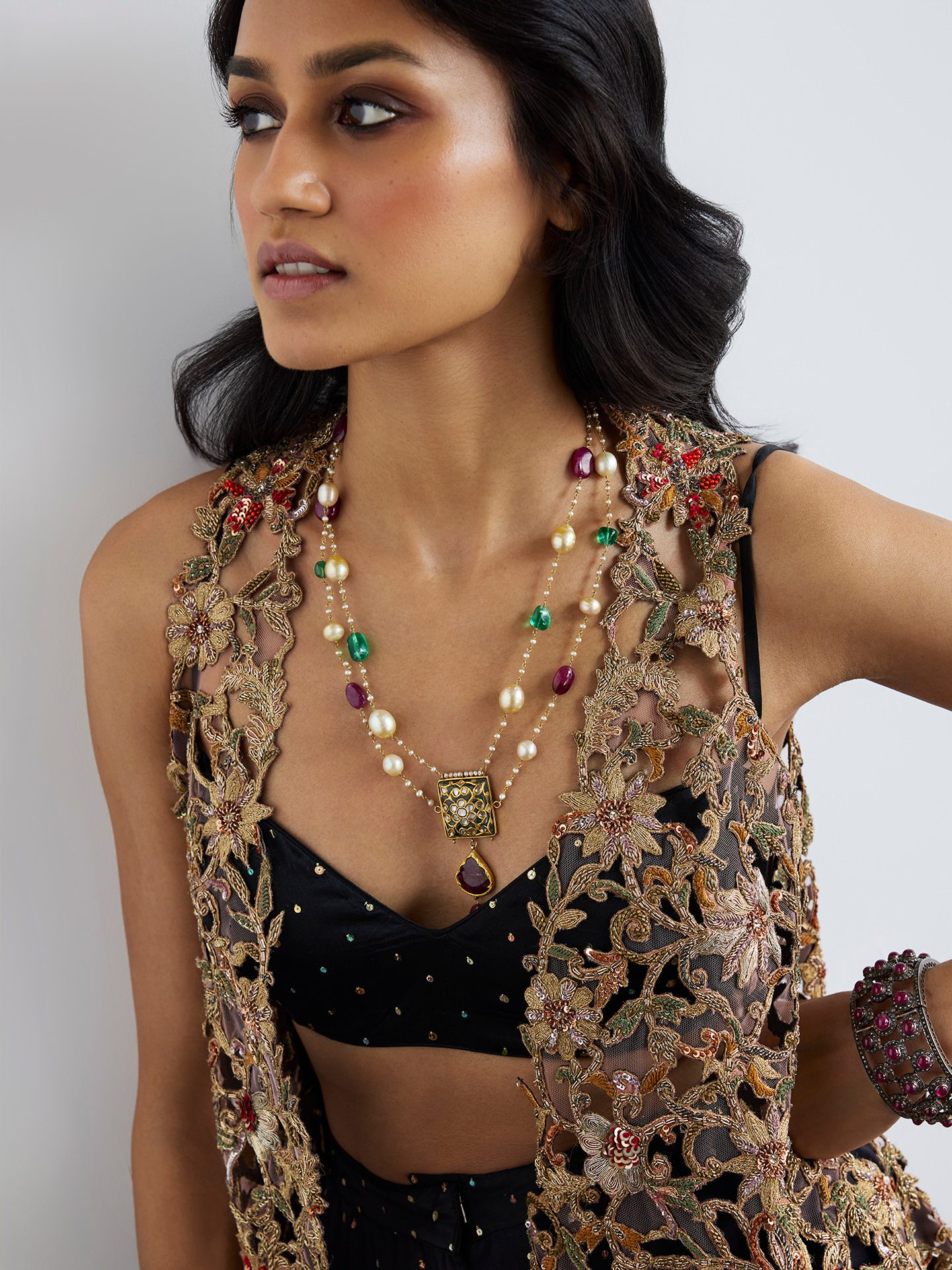 Black Multi Juliet Ensemble