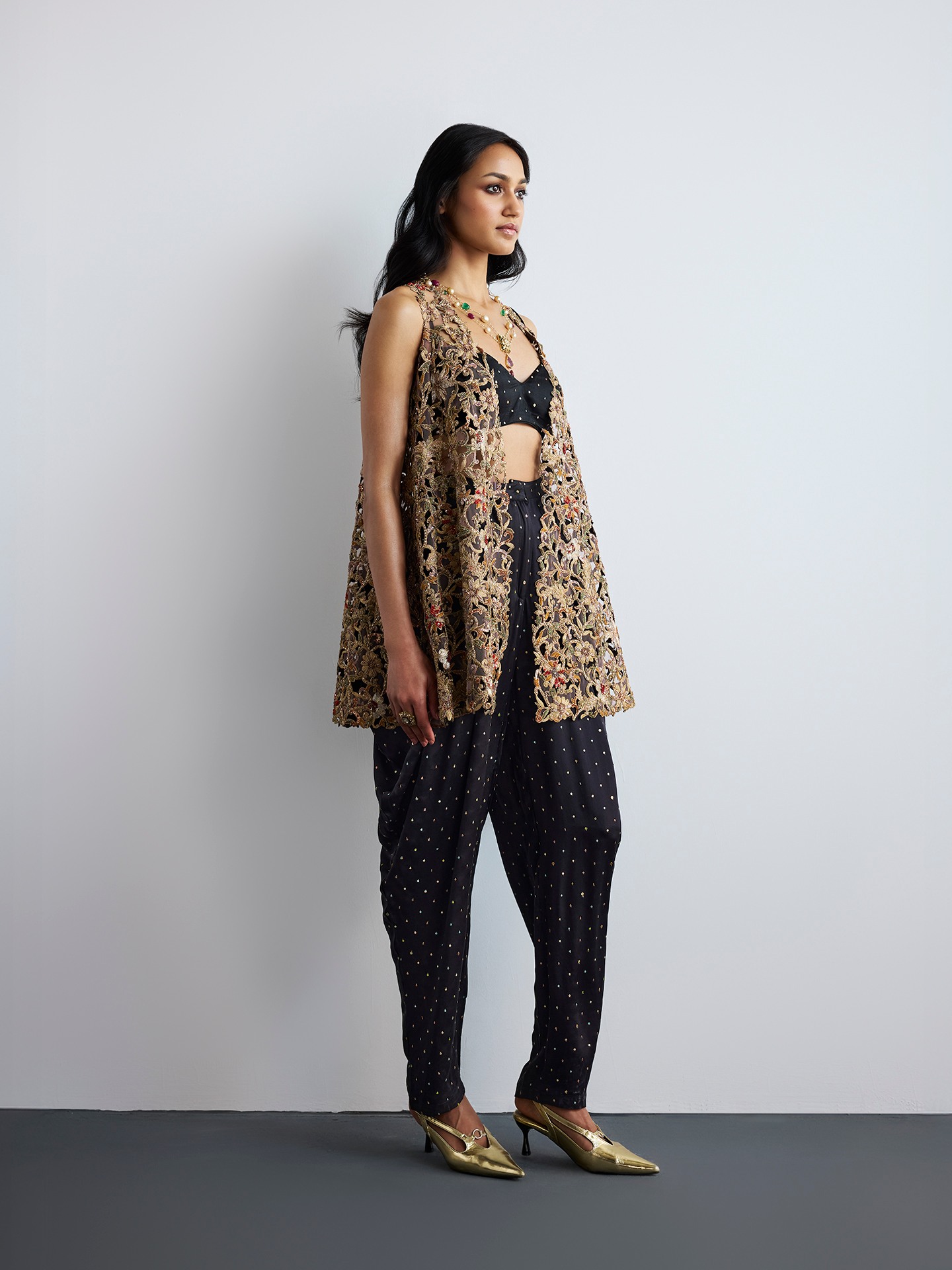 Black Multi Juliet Ensemble