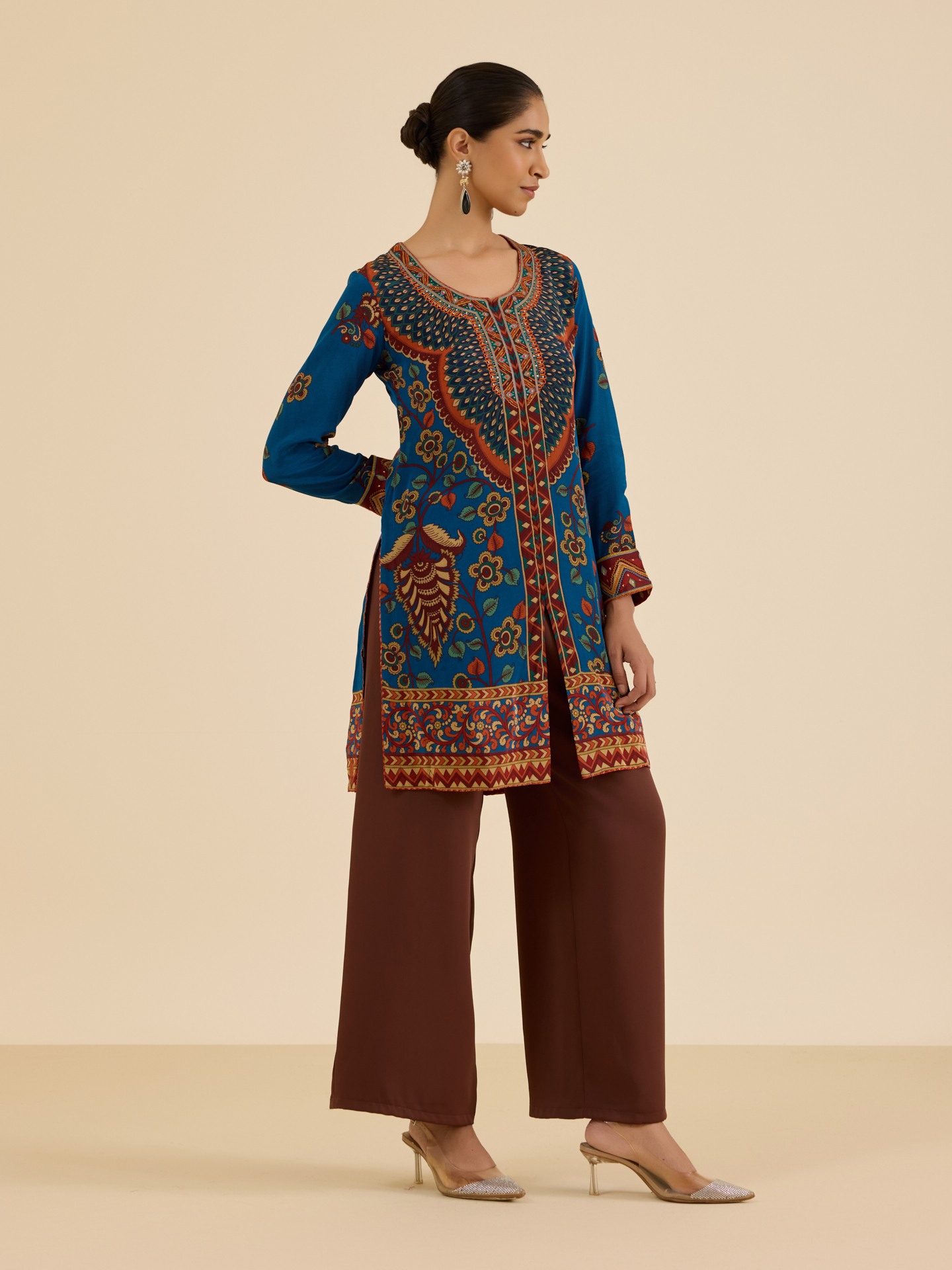 Indigo Temple Kurti