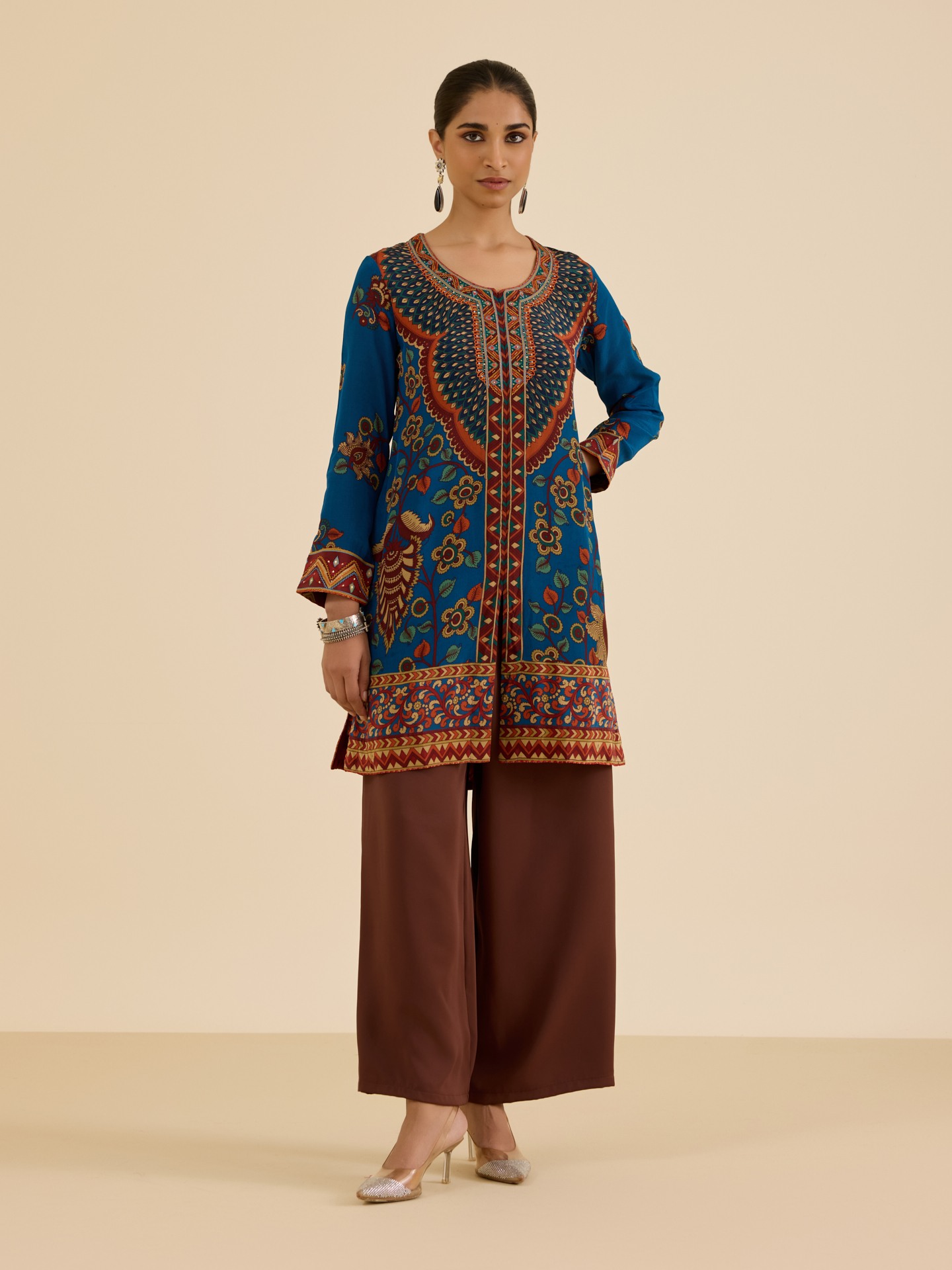 Indigo Temple Kurti
