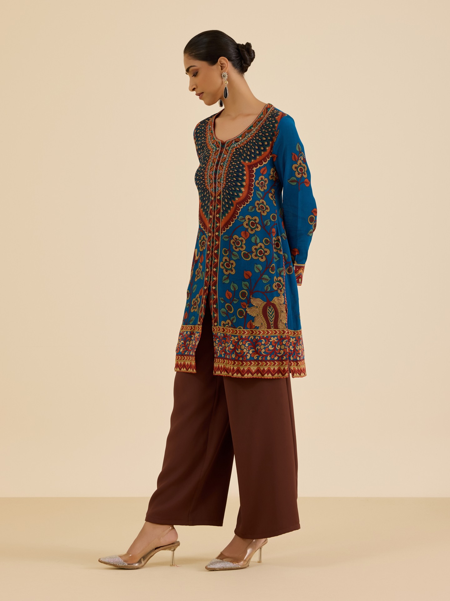 Indigo Temple Kurti