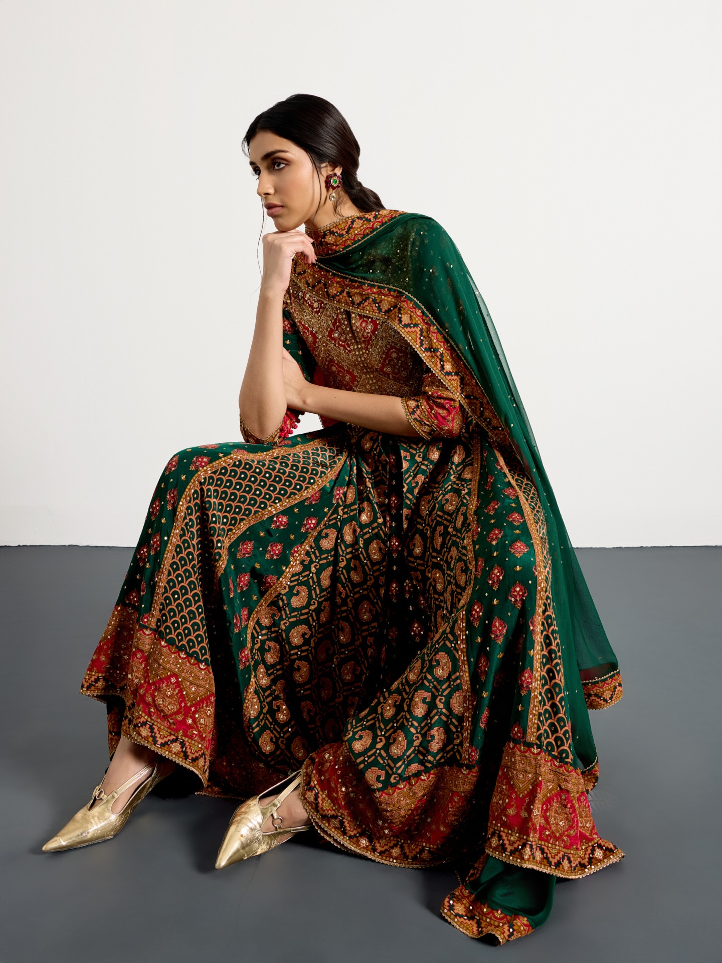 Bottle Green Royal Vista Suit