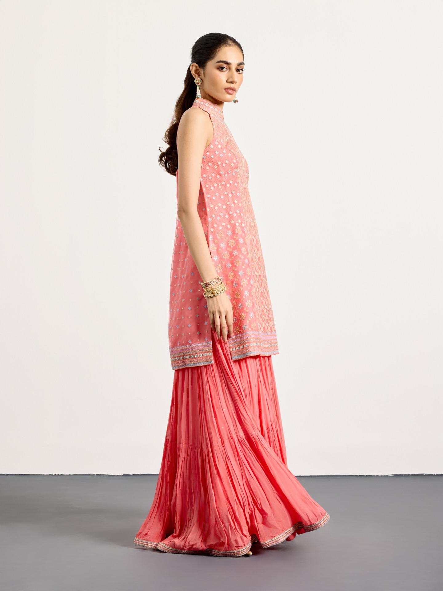 Coral Kashish Suit