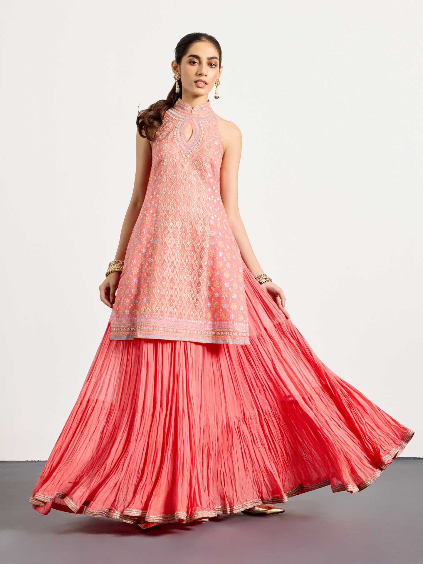 Coral Kashish Suit