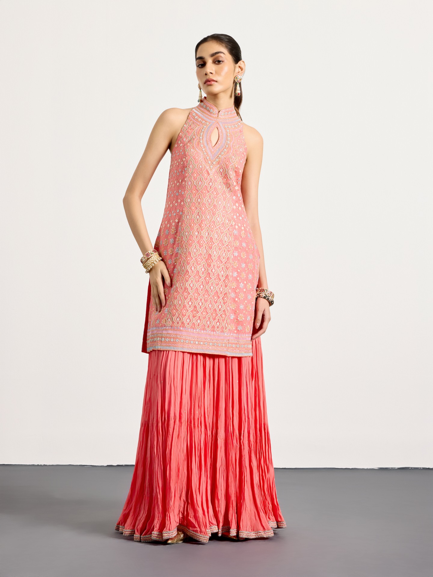 Coral Kashish Suit