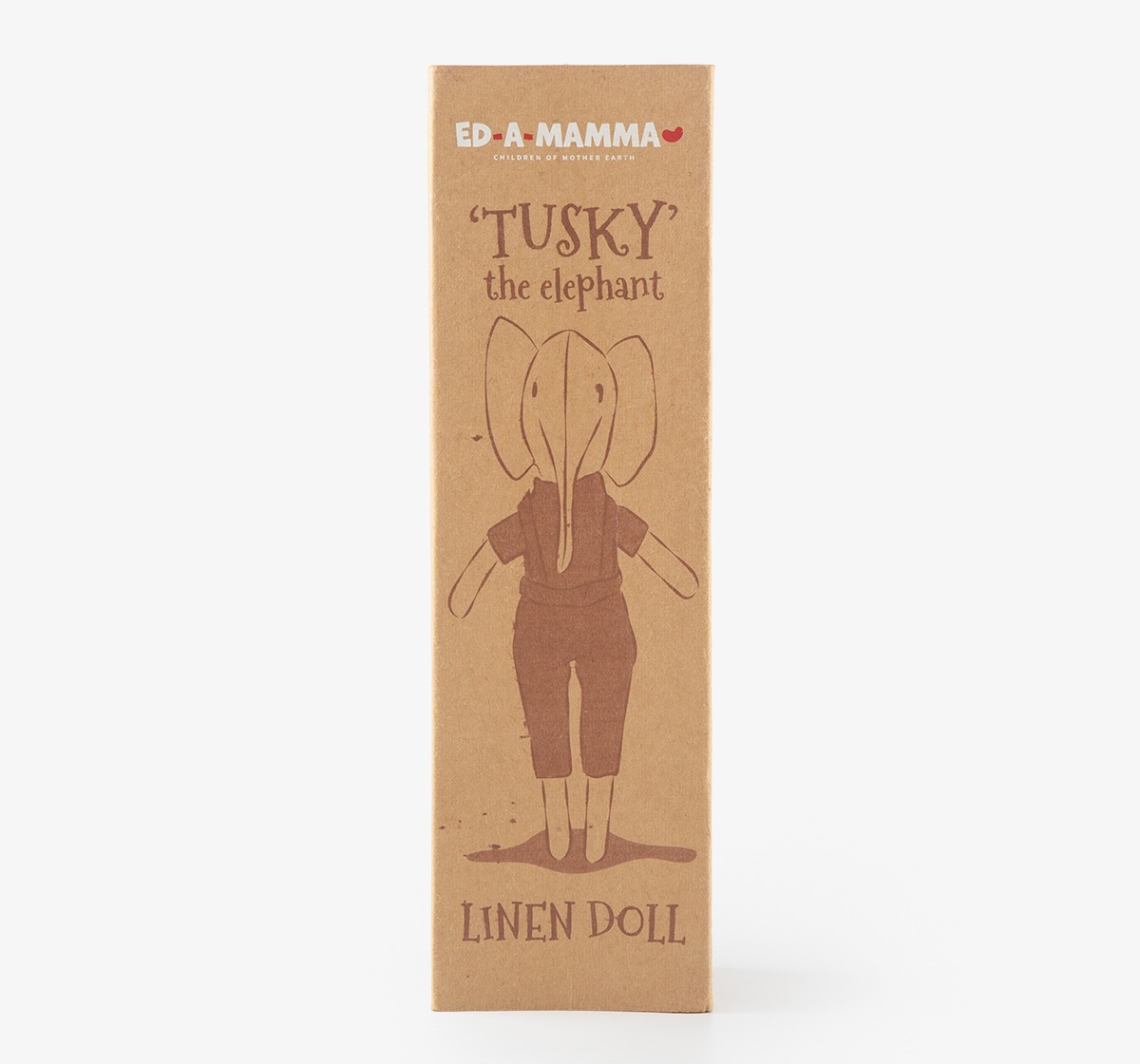 Ed-a-Mamma Linen Dolls - Elephant