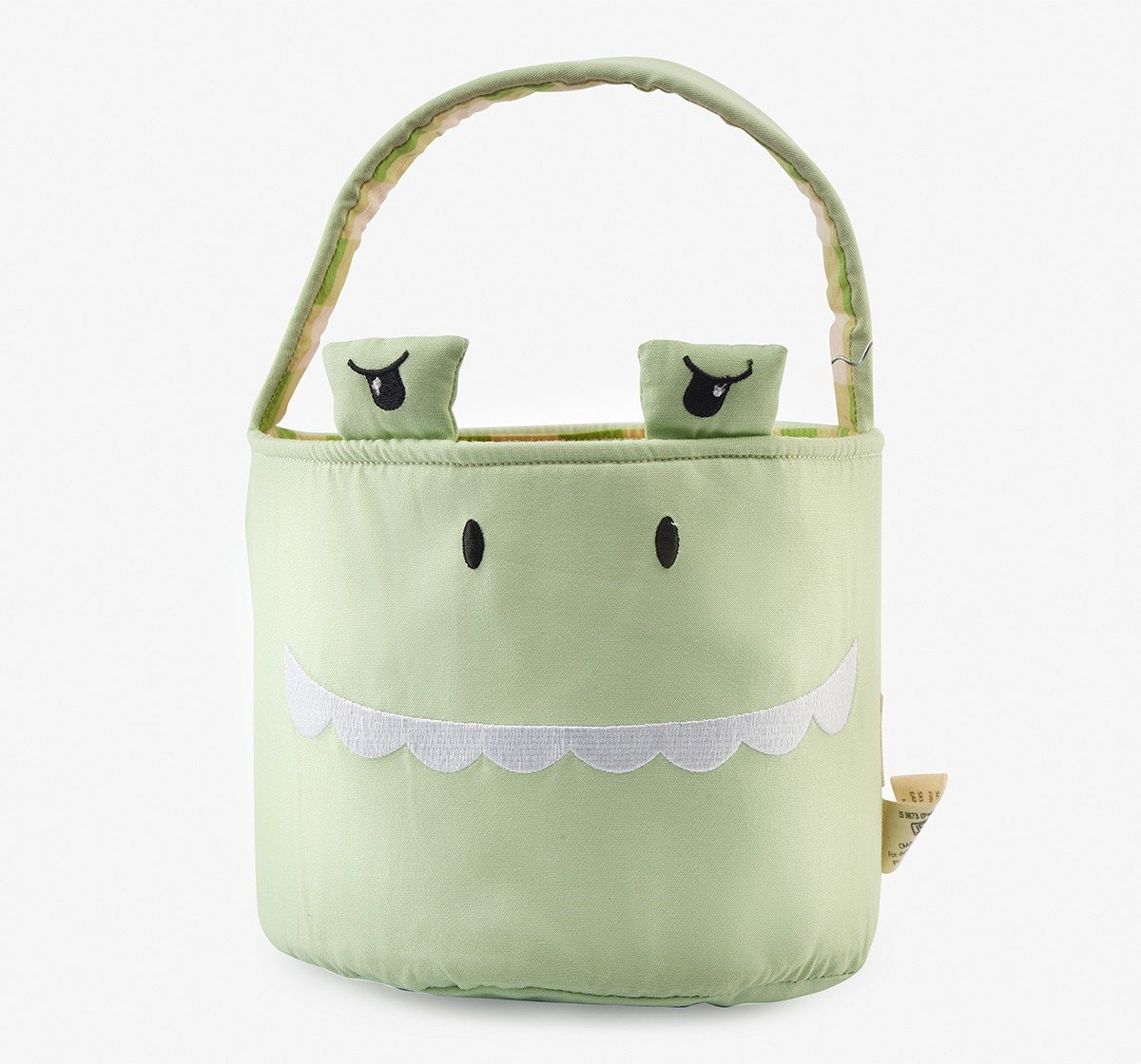 Basket, Alligators, Rattle & Burp Cloth 4 Pcs Gift Set