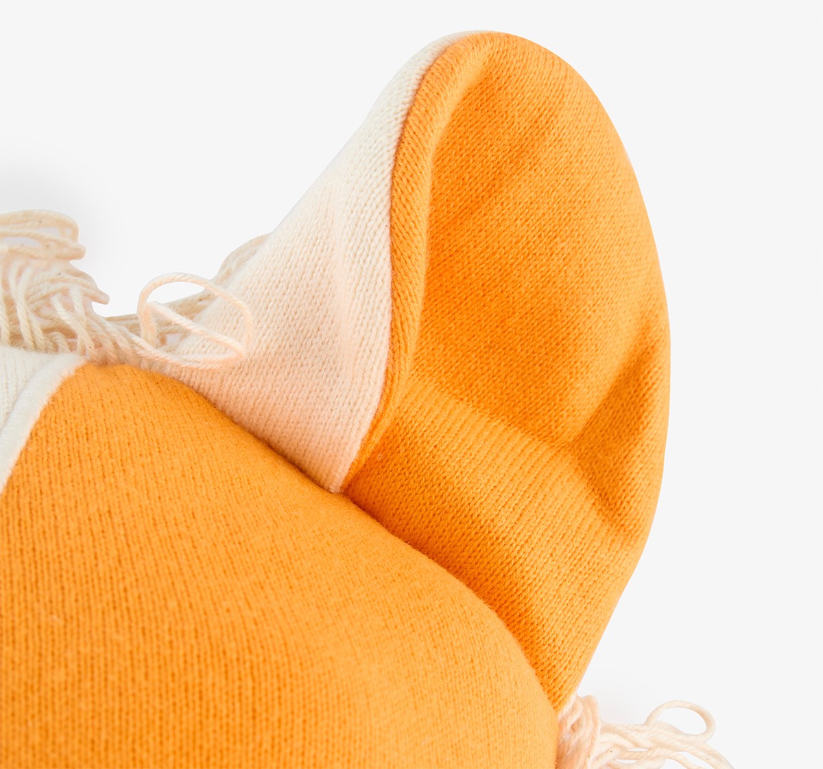 Flat Knit Lion Cushion