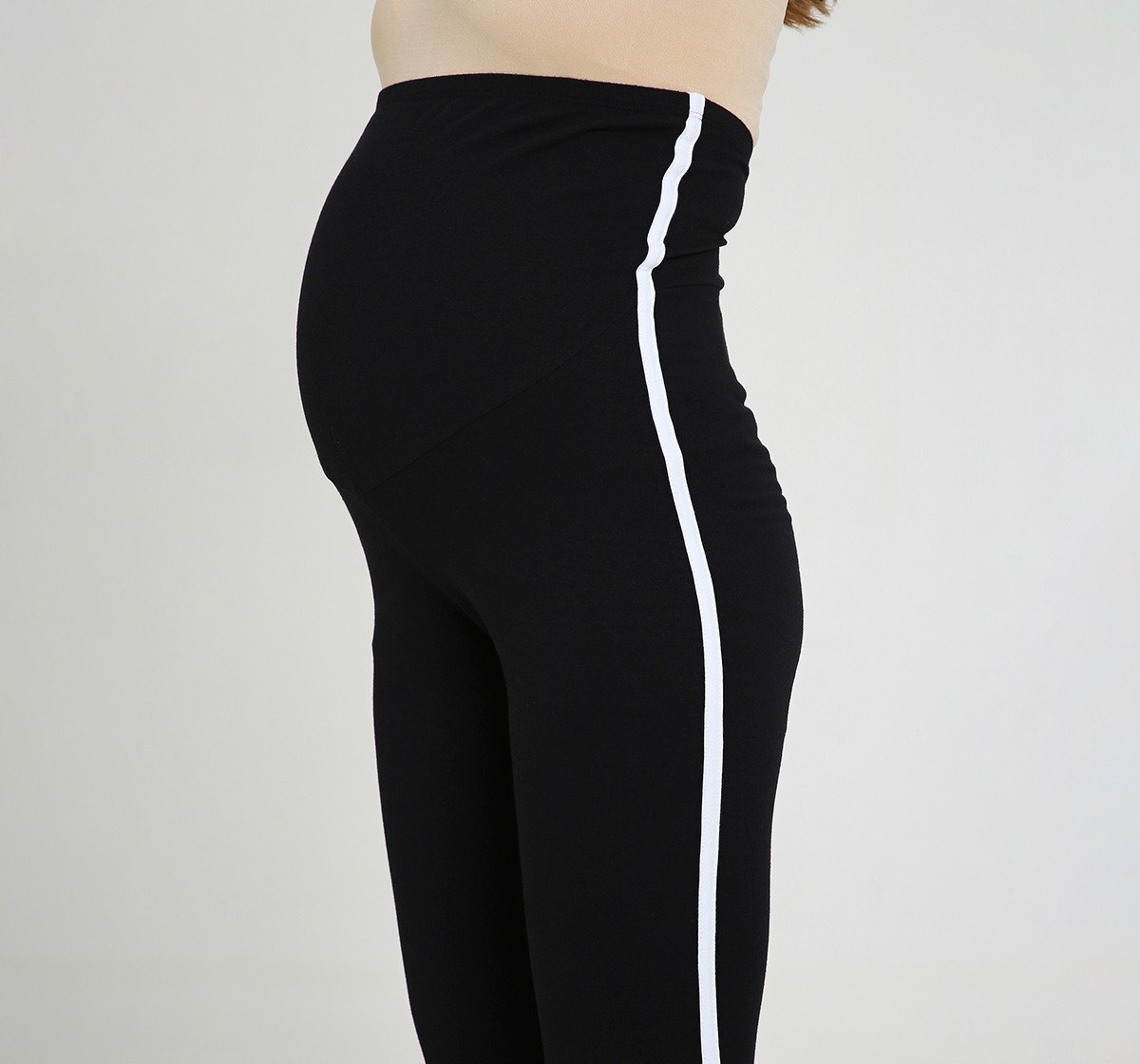 Maternity Leggings  Solid Black