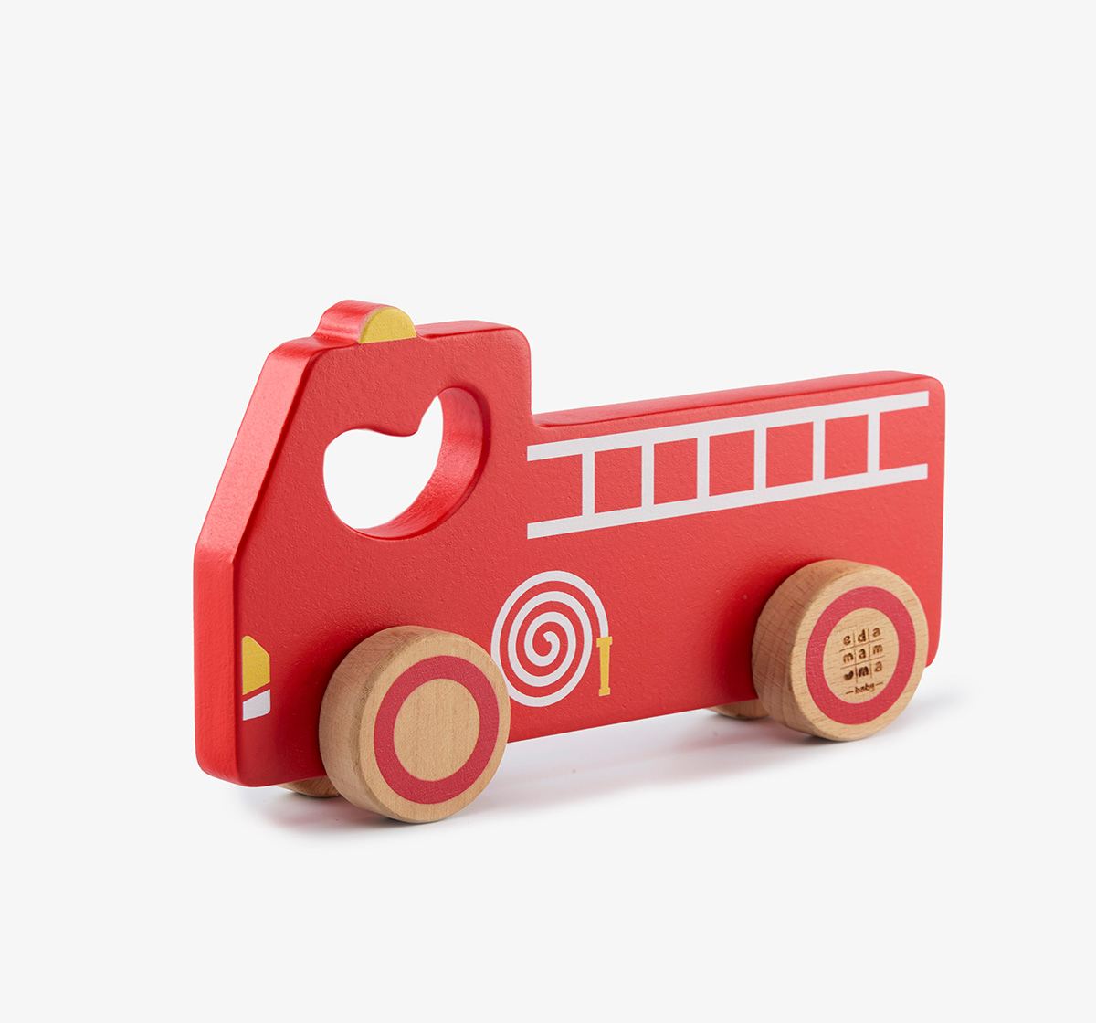 Ed-a-Mamma Wooden Vehicle - Fire Truck