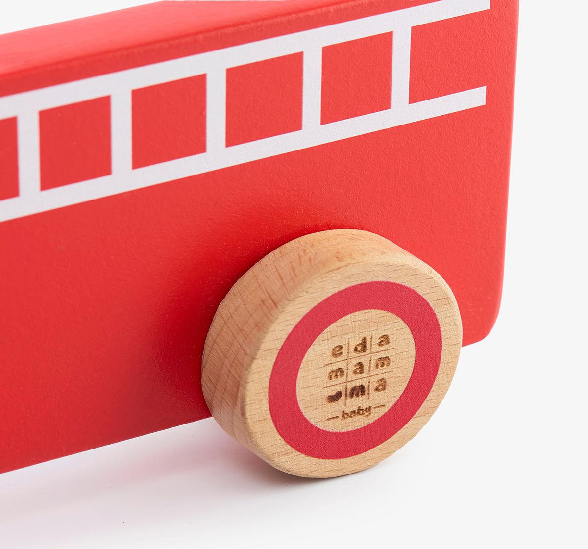 Ed-a-Mamma Wooden Vehicle - Fire Truck