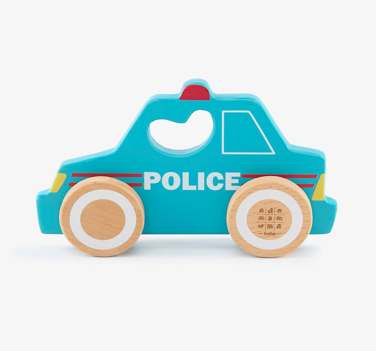 Ed-a-Mamma Wooden Vehicle - Police Car