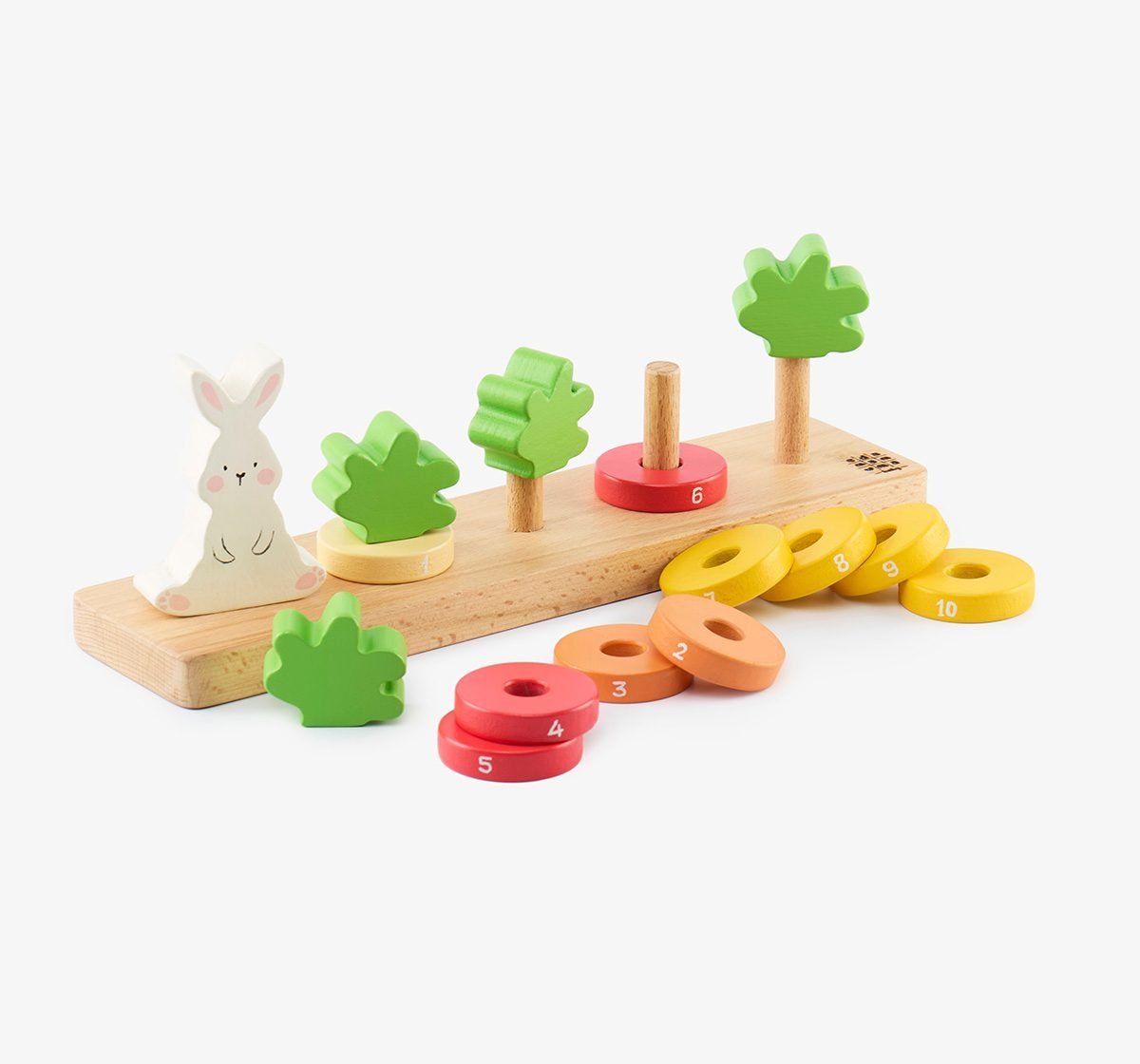 Wooden Stacking - Numbers (20 Pcs)