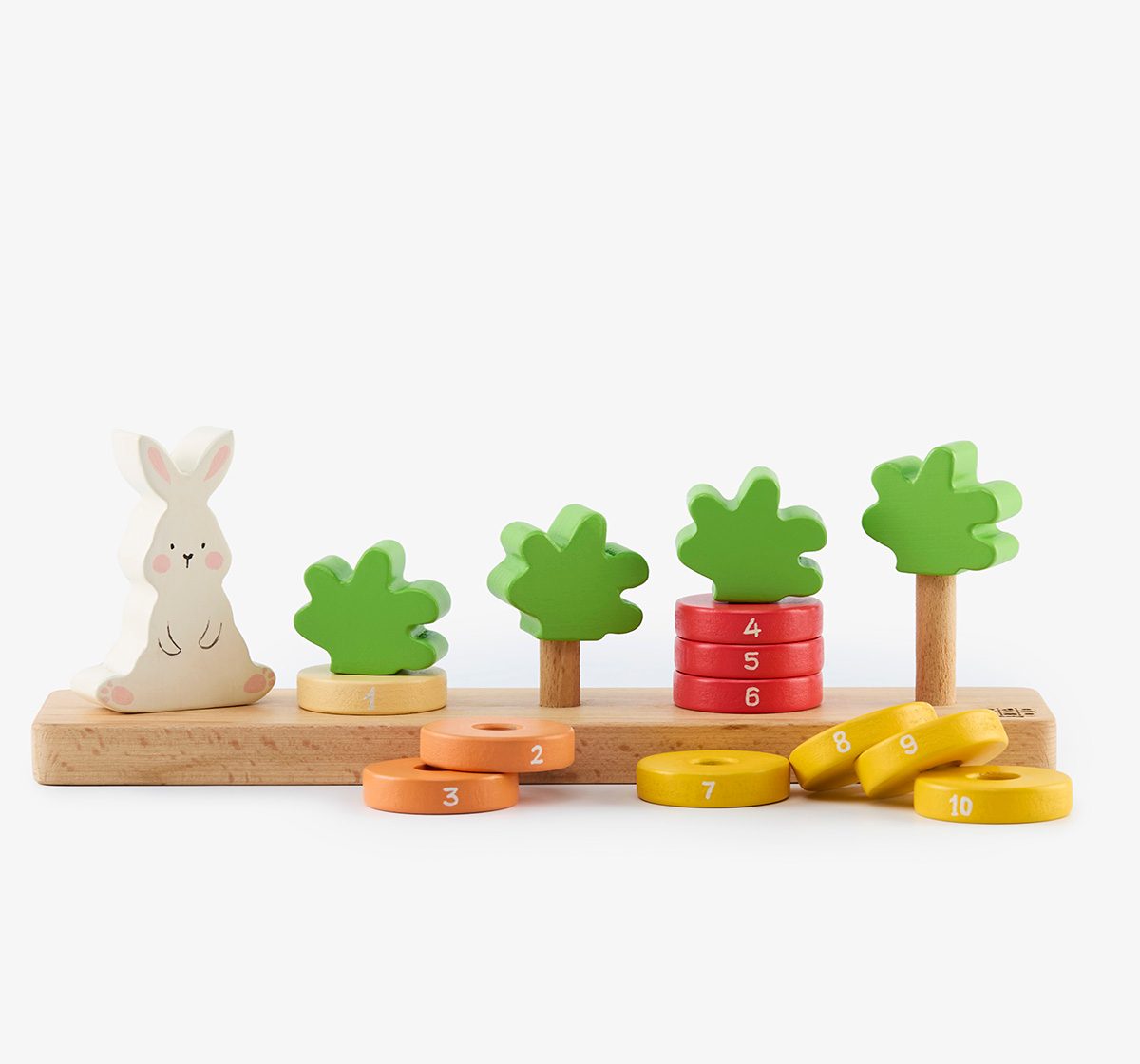 Wooden Stacking - Numbers (20 Pcs)