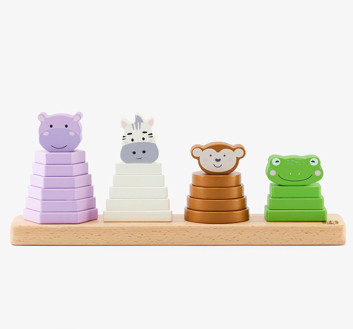Wooden Stacking - Animals (27 Pcs)