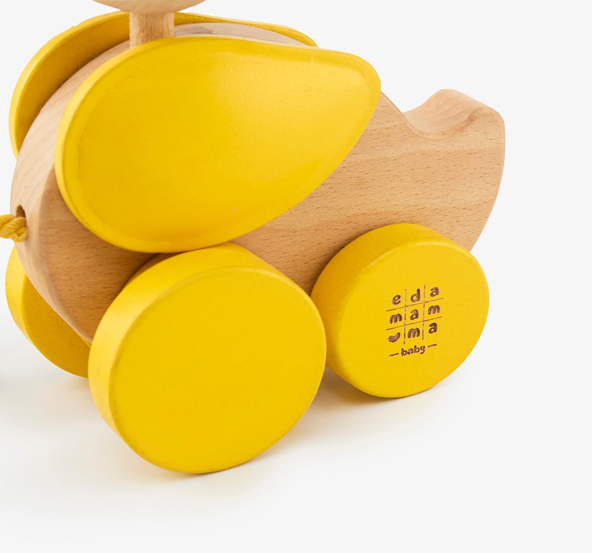 Ed-a-Mamma Wooden Pull Toy - Duck