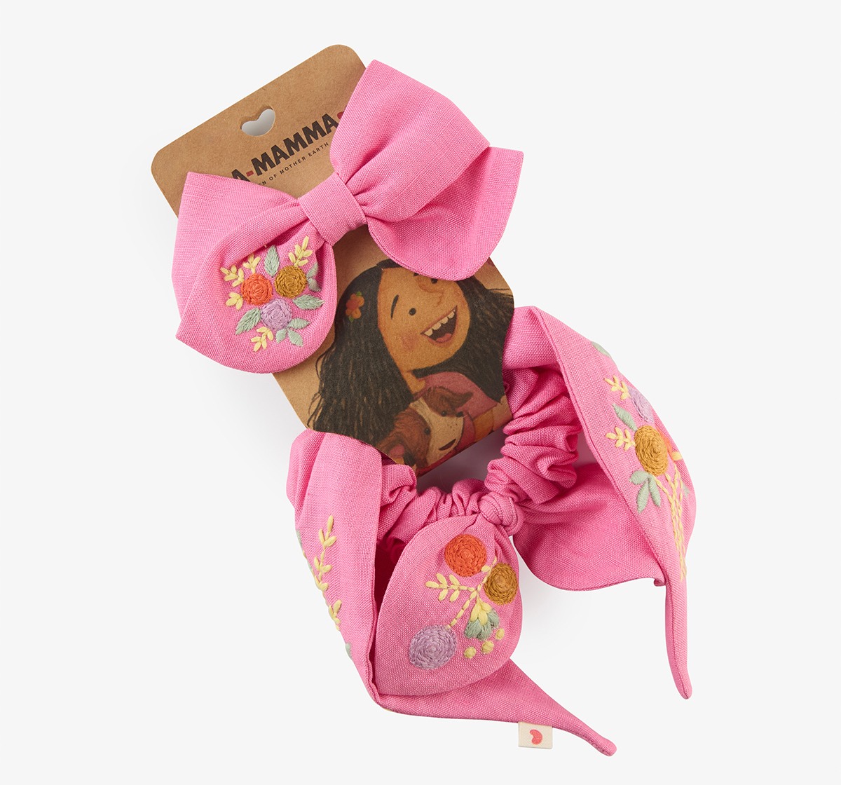 Hairband, Hairclip & Scrunchies Hair Accessories Gift Set - 3 Pcs