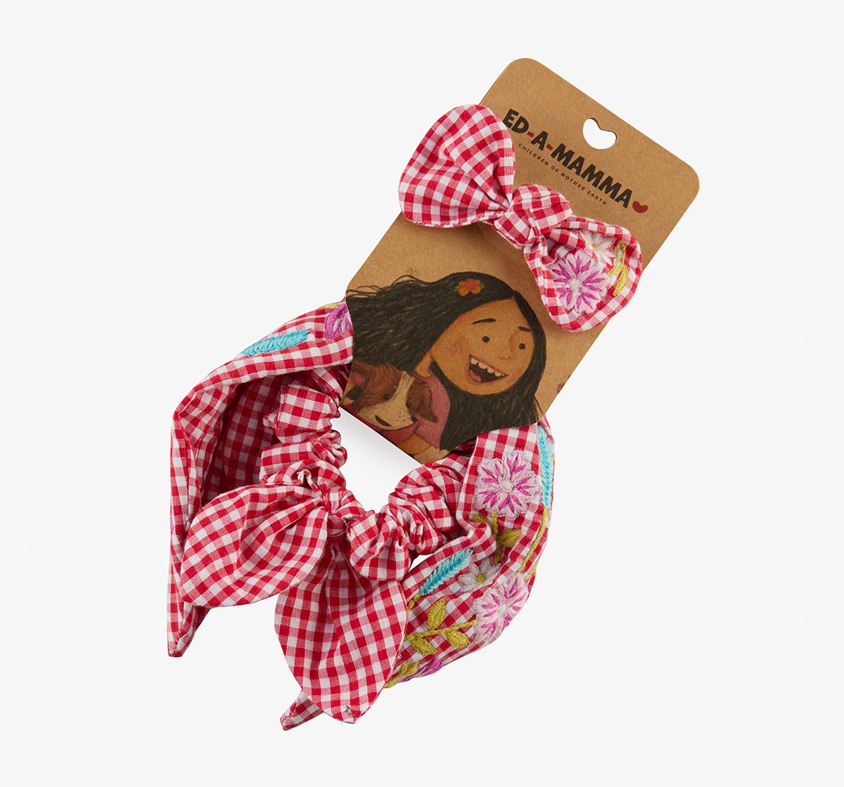 Hairband, Hairclip & Scrunchies Hair Accessories Gift Set - 3 Pcs