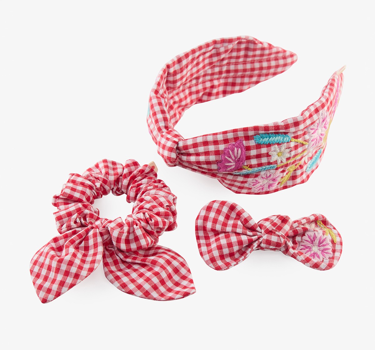 Hairband, Hairclip & Scrunchies Hair Accessories Gift Set - 3 Pcs