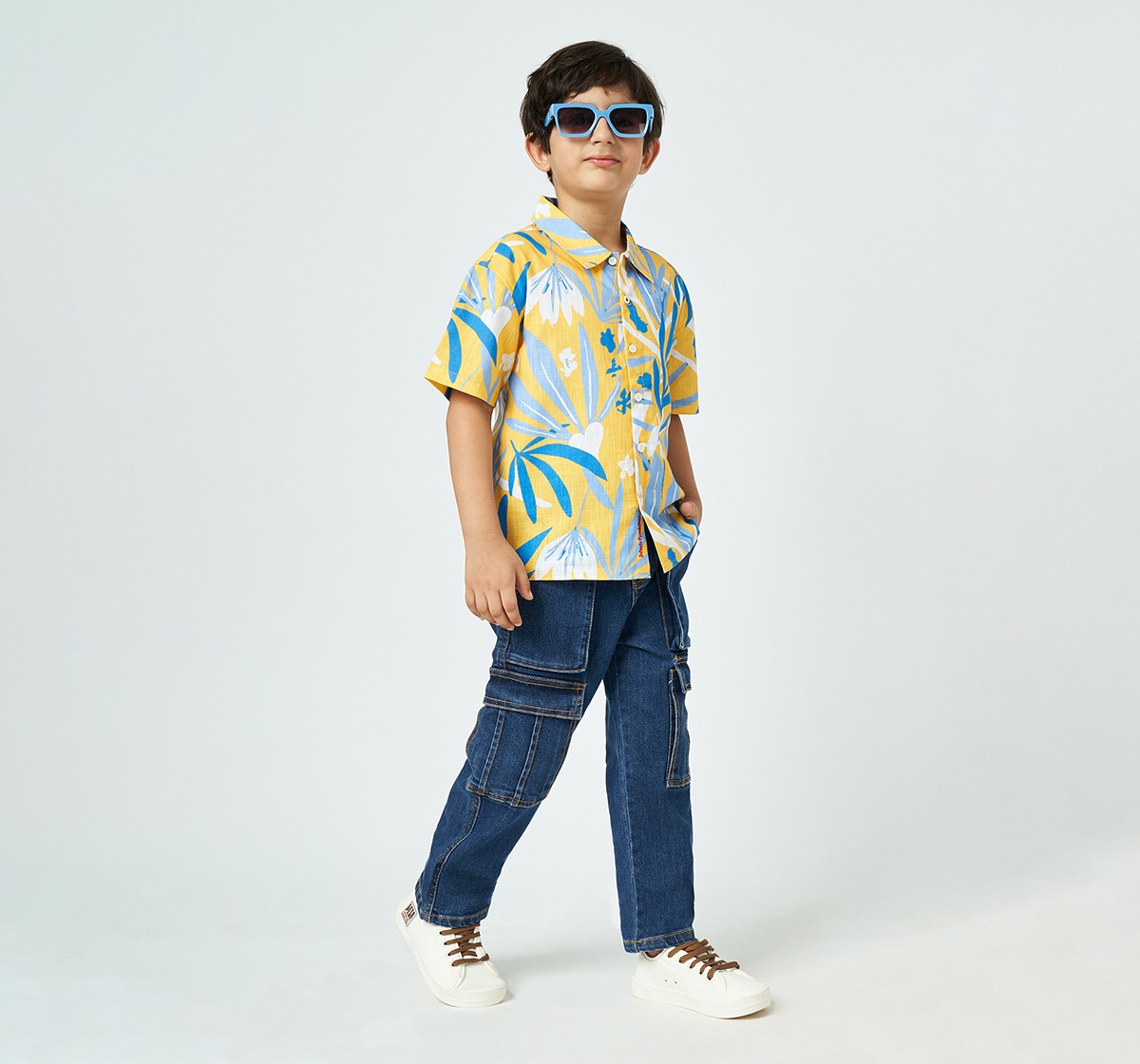 Boys raw wash denim Jeans Navy