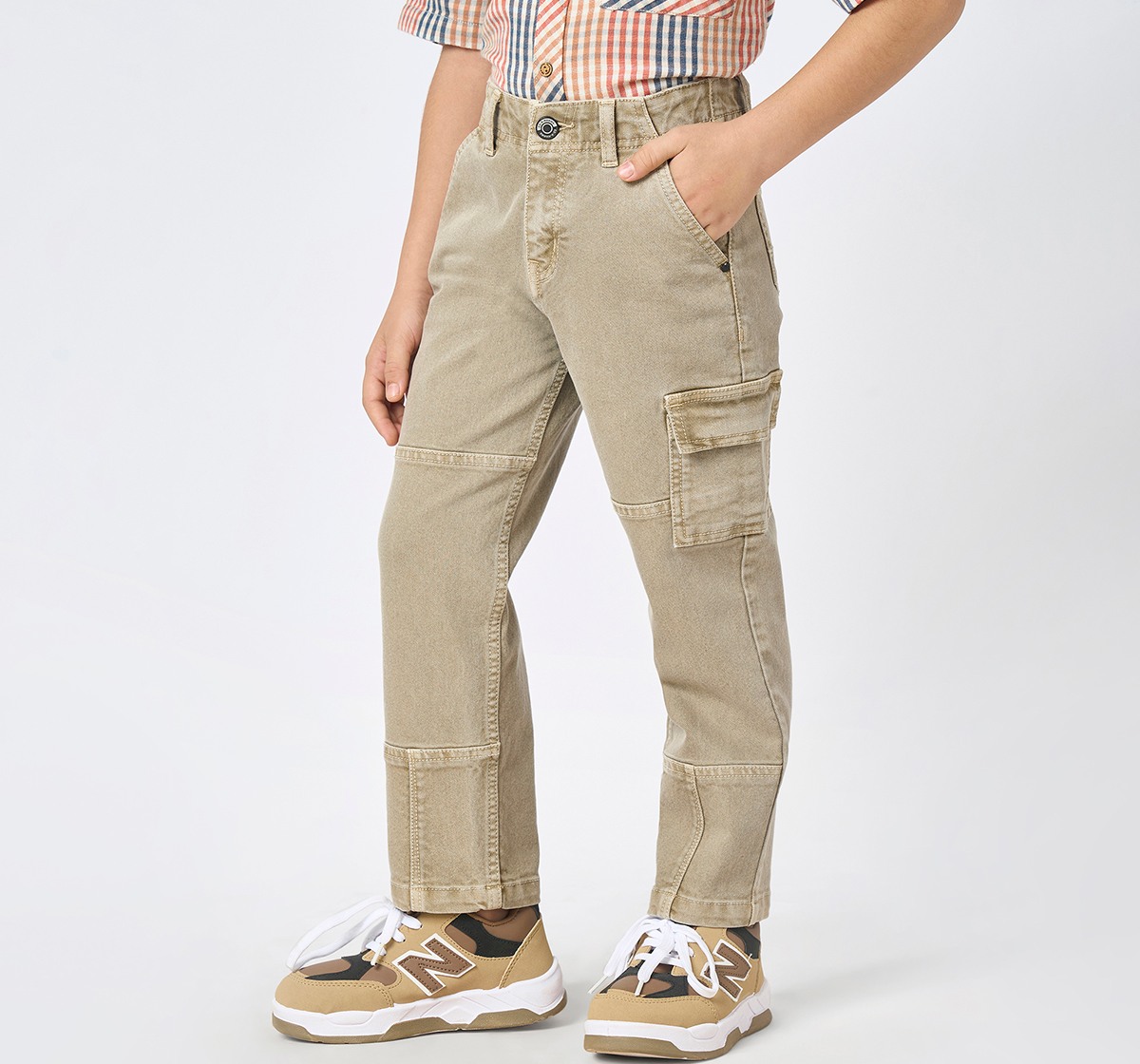 Boys denim Jeans Beige
