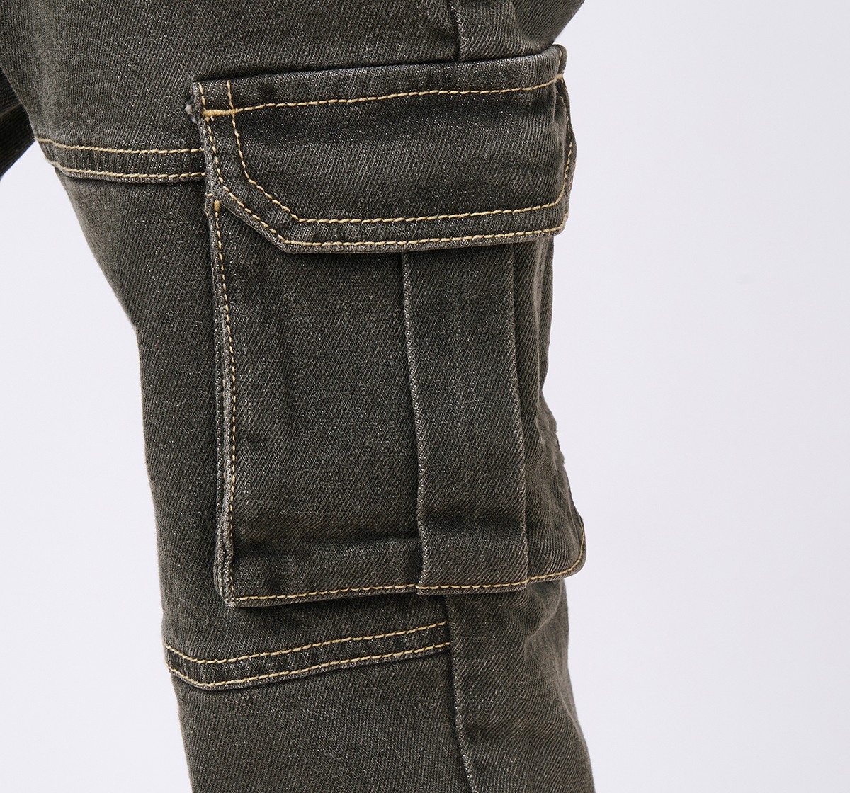 Boys Stretchable Denim Washed Jeans