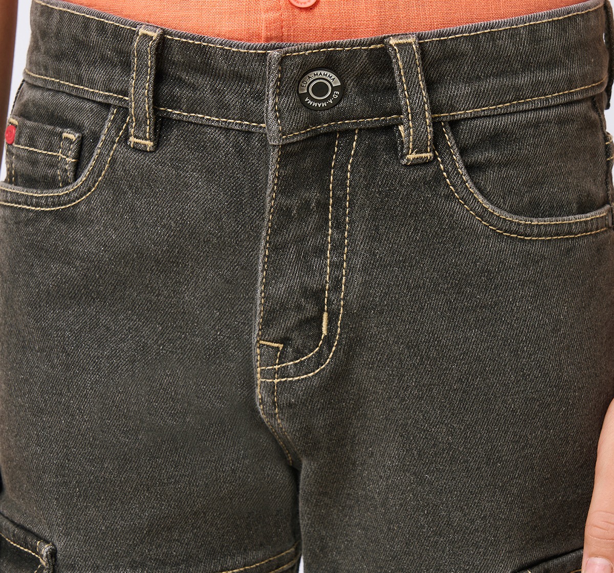 Boys Stretchable Denim Washed Jeans