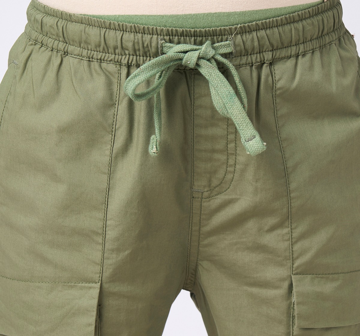Boys woven joggers Olive