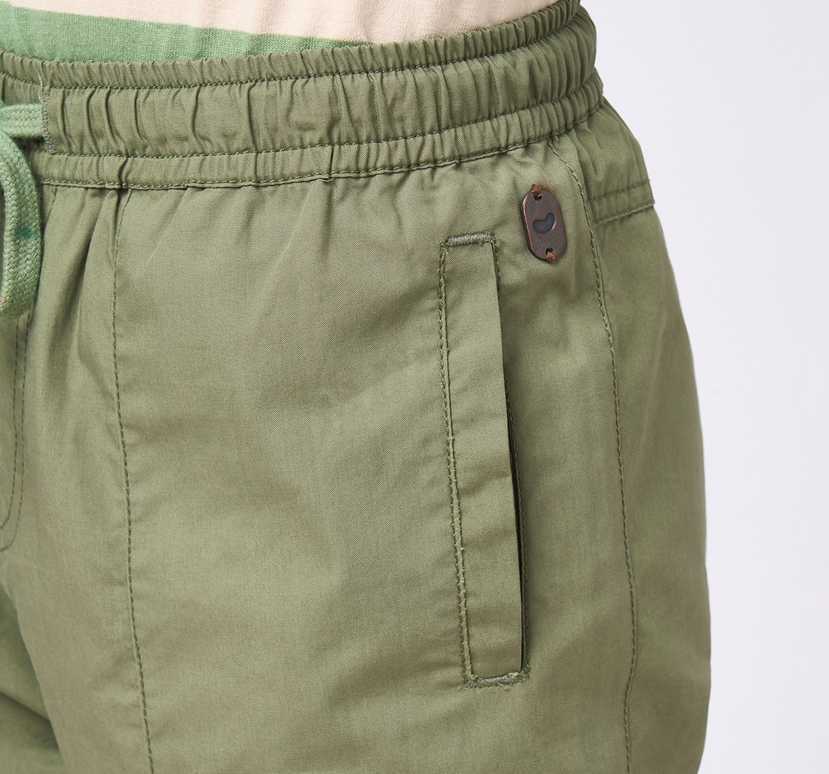 Boys woven joggers Olive