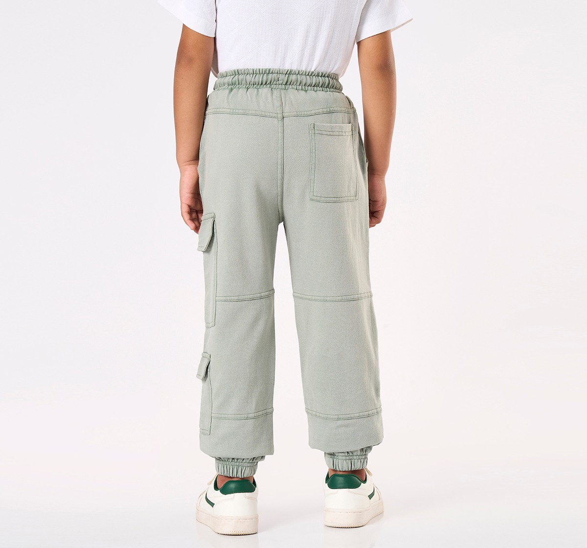 Boys' Utility Cargo Joggers – Sage Green