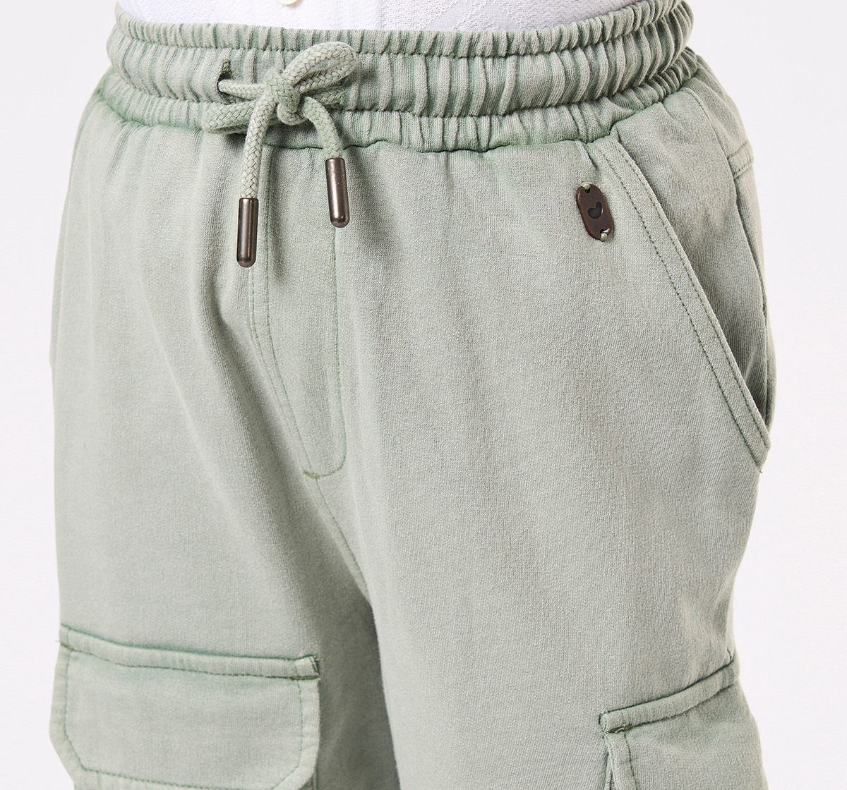 Boys' Utility Cargo Joggers – Sage Green