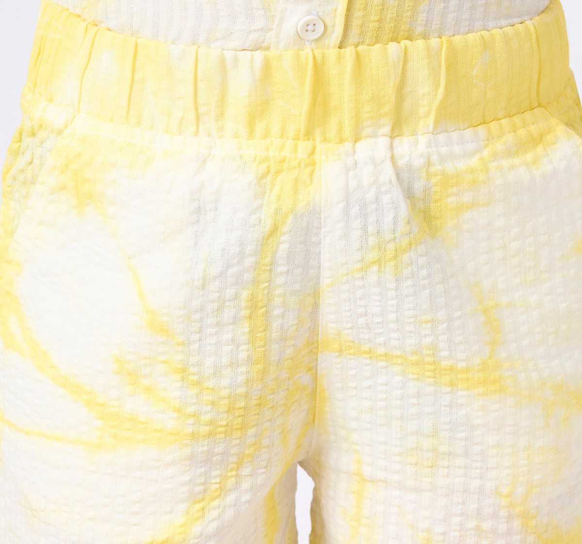 Boys shirt & shorts set Yellow