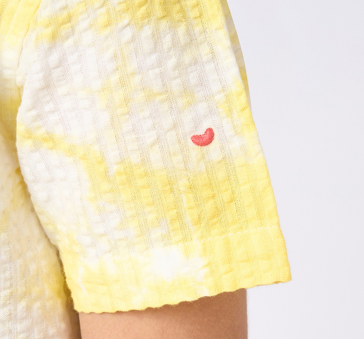 Boys shirt & shorts set Yellow