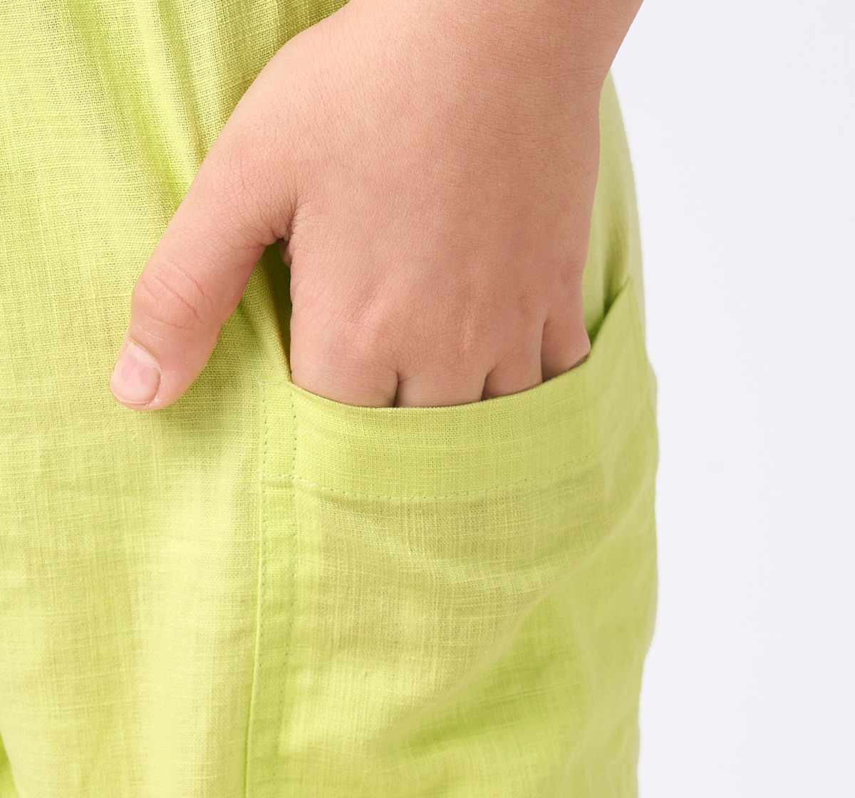 Boys Shirt & Shorts set Yellow