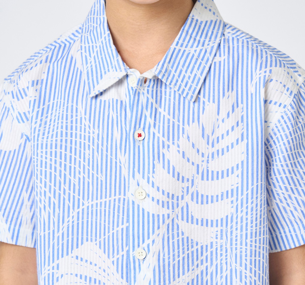 Boys half sleeves shirt Blue