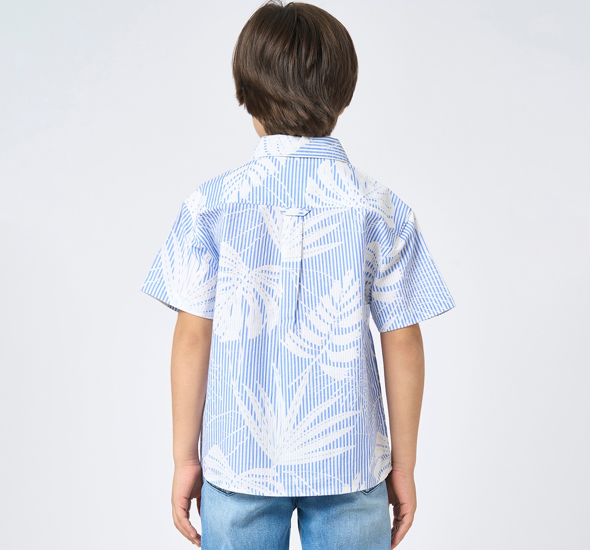 Boys half sleeves shirt Blue
