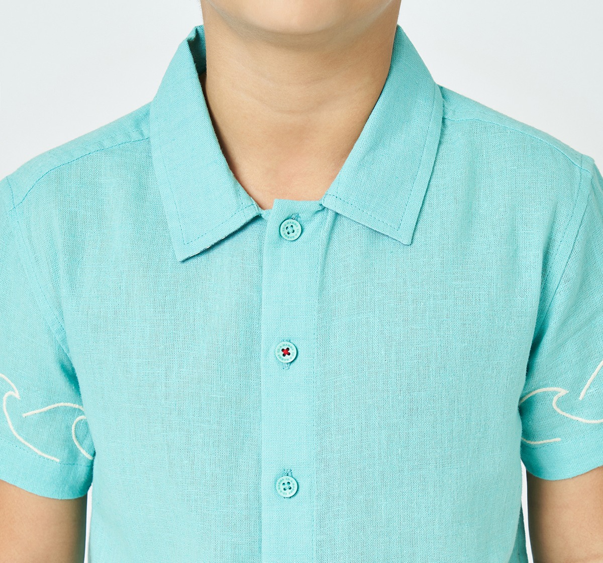 Boys half sleeves shirt Blue