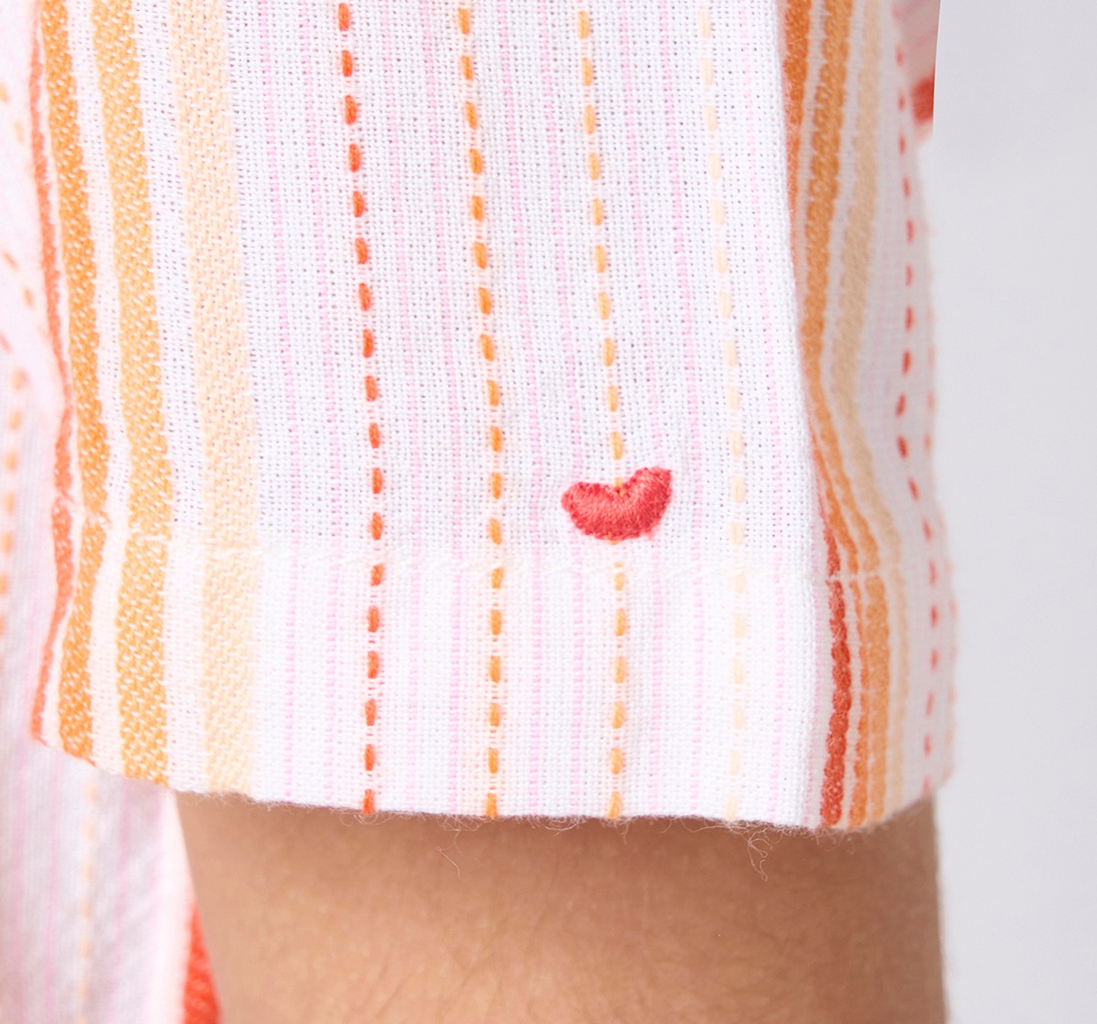 Boys half sleeves shirt Red