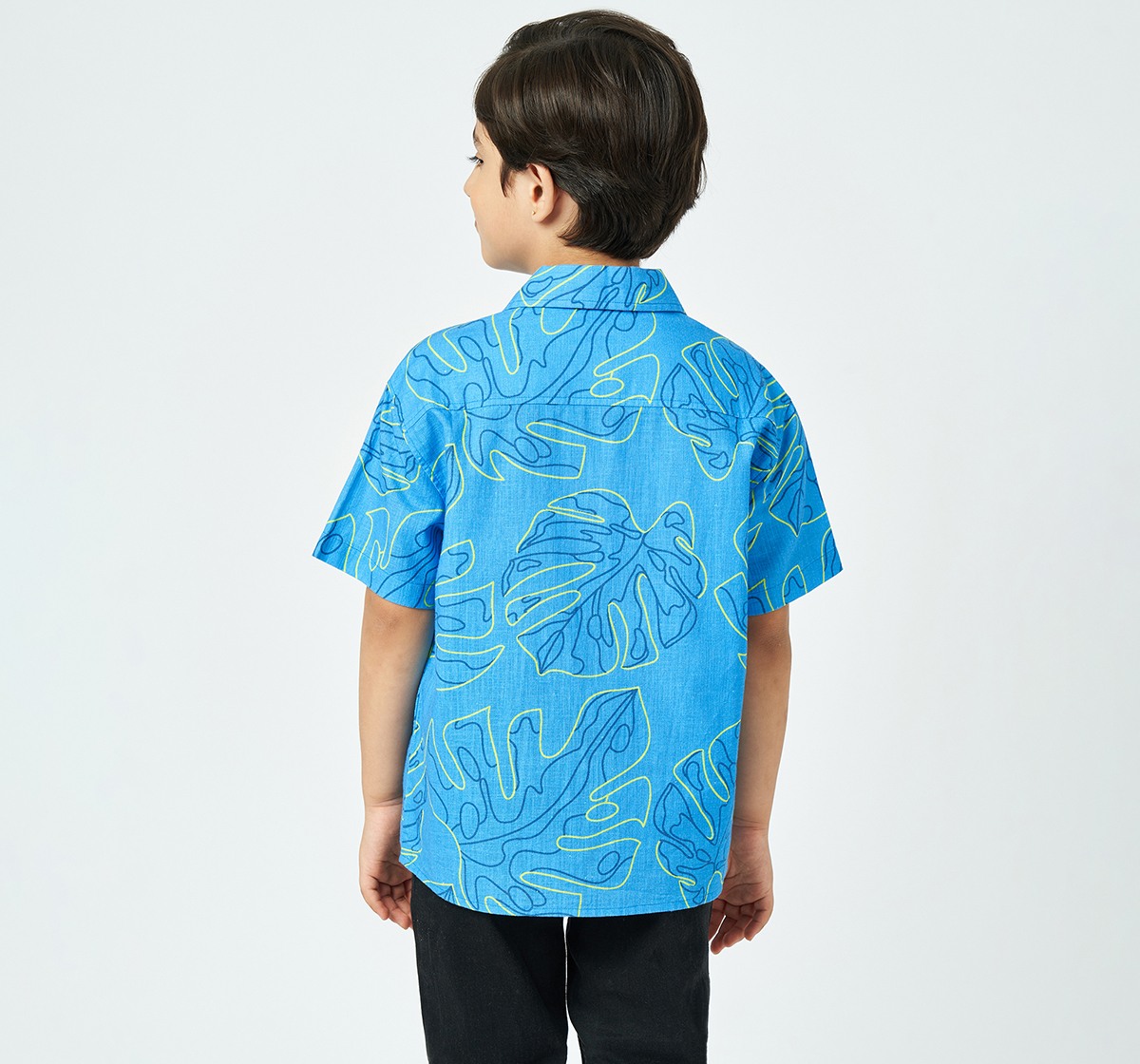 Boys printed shirt Blue