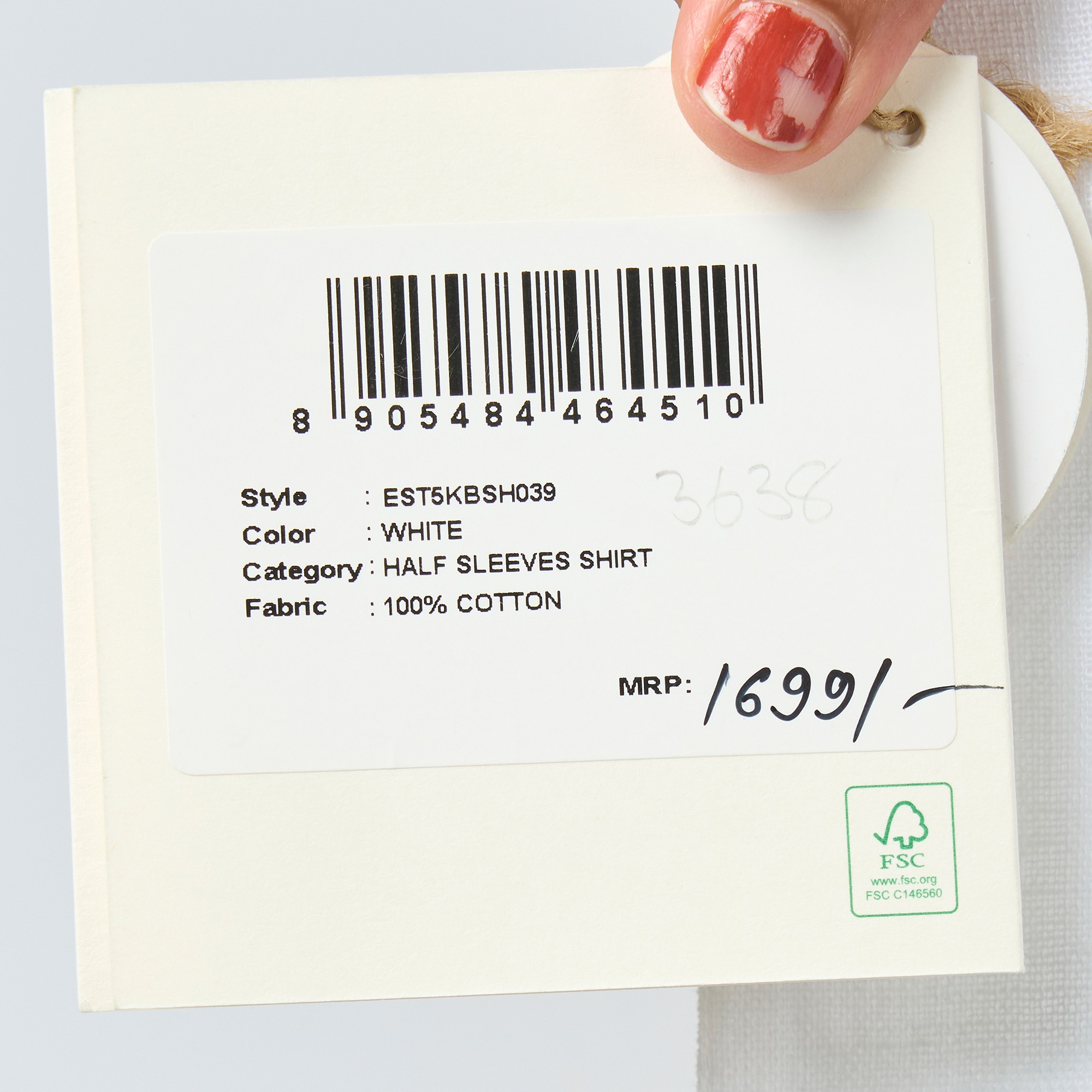 Boys half sleeves shirt White