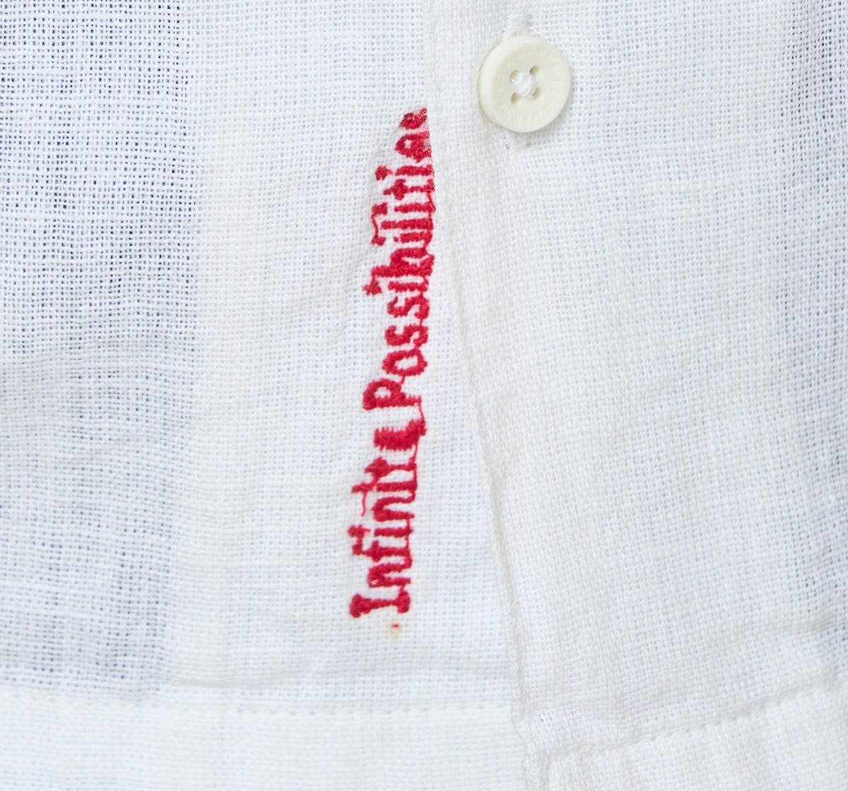 Boys half sleeves shirt White