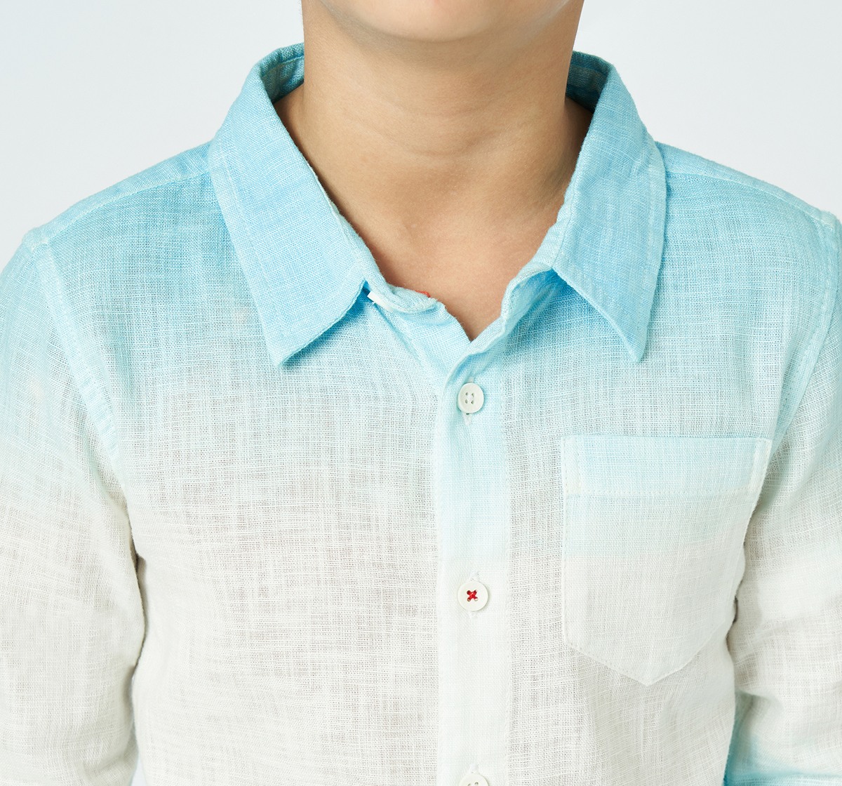 Boys full sleeves shirt Blue