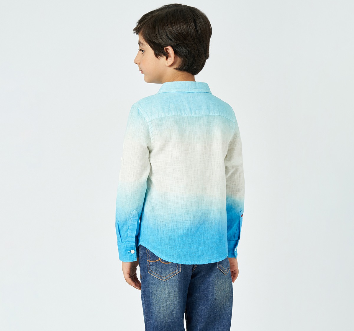 Boys full sleeves shirt Blue